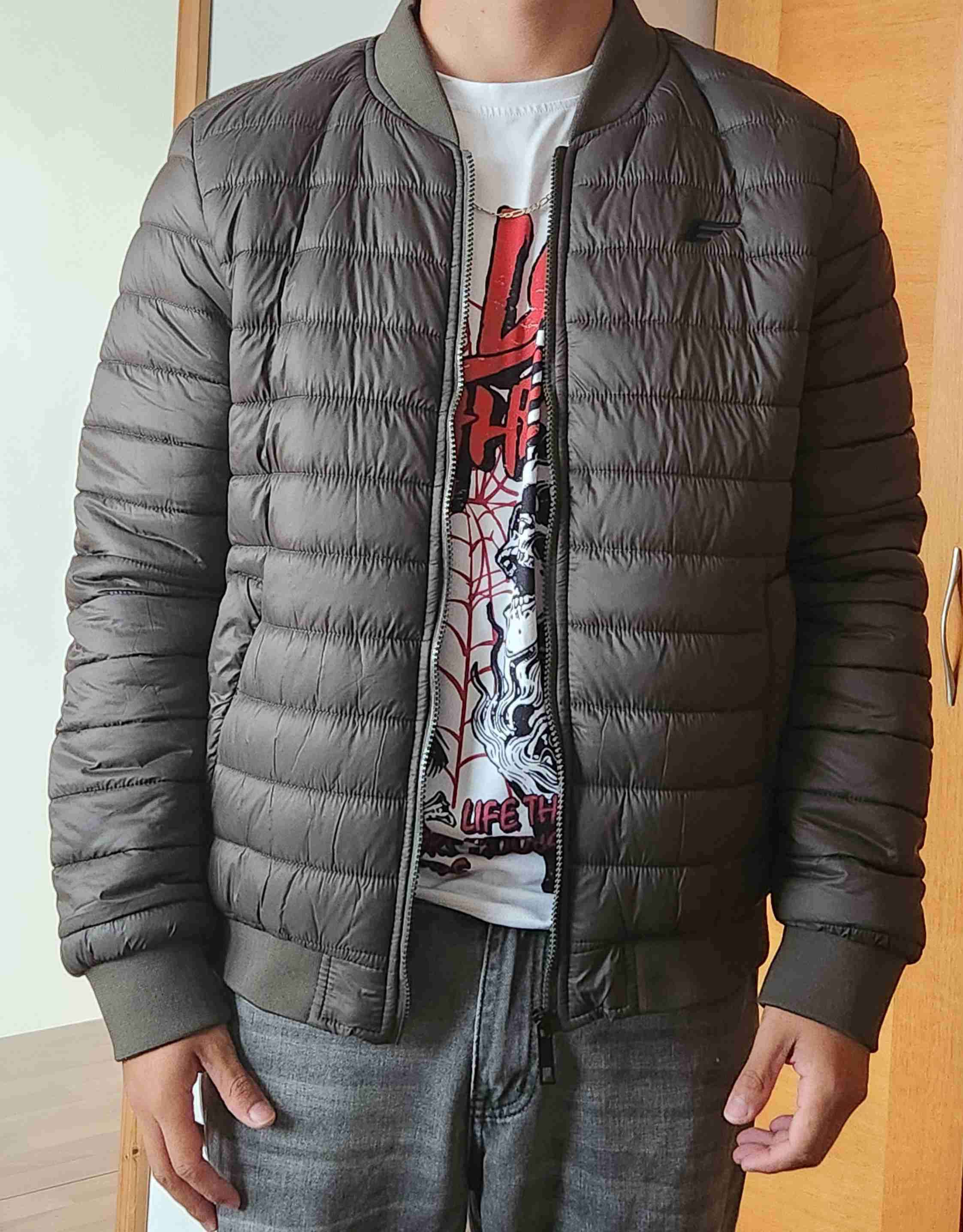 Chaqueta acolchada hombre