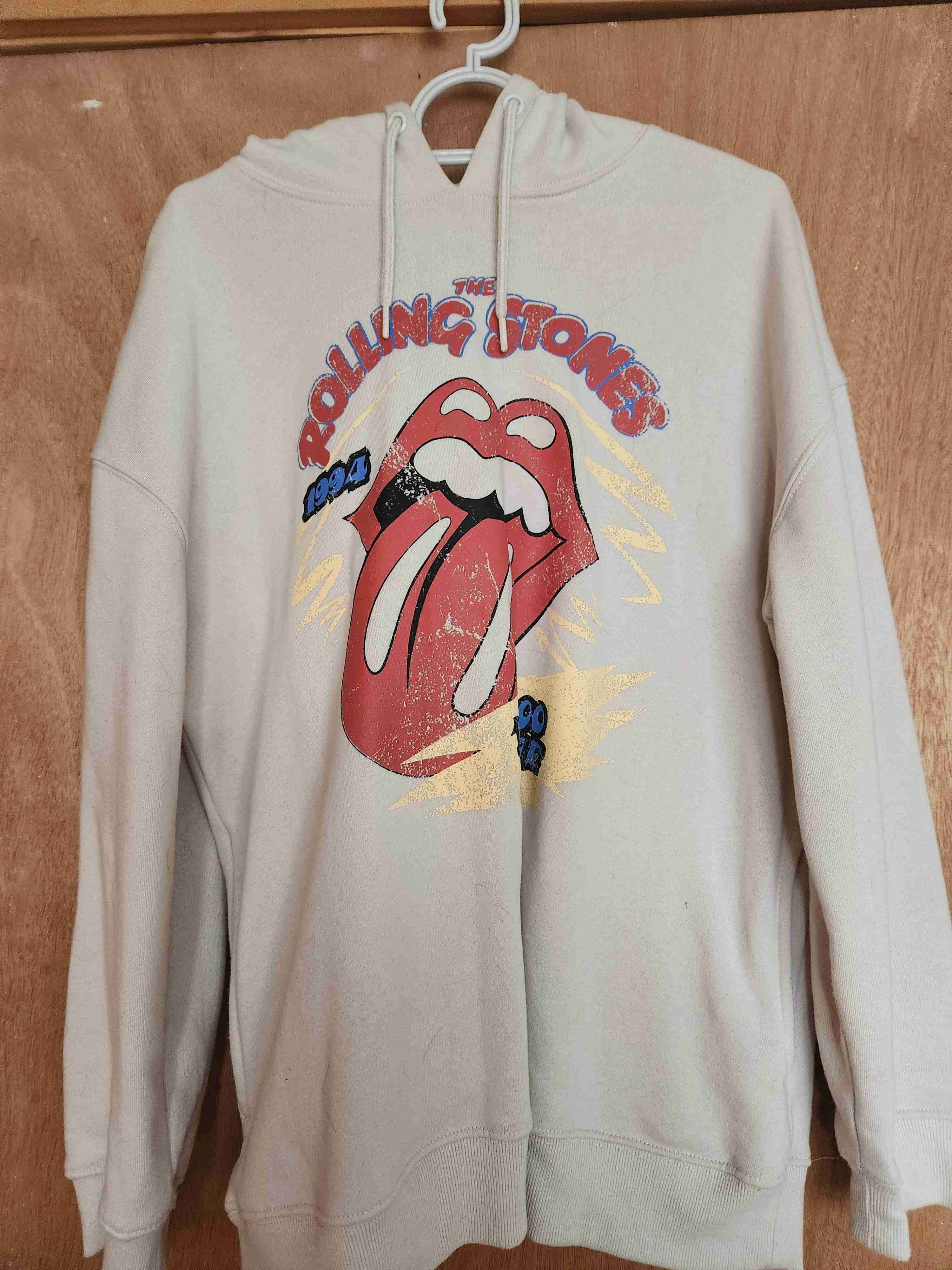 Polerón beige Rolling Stones