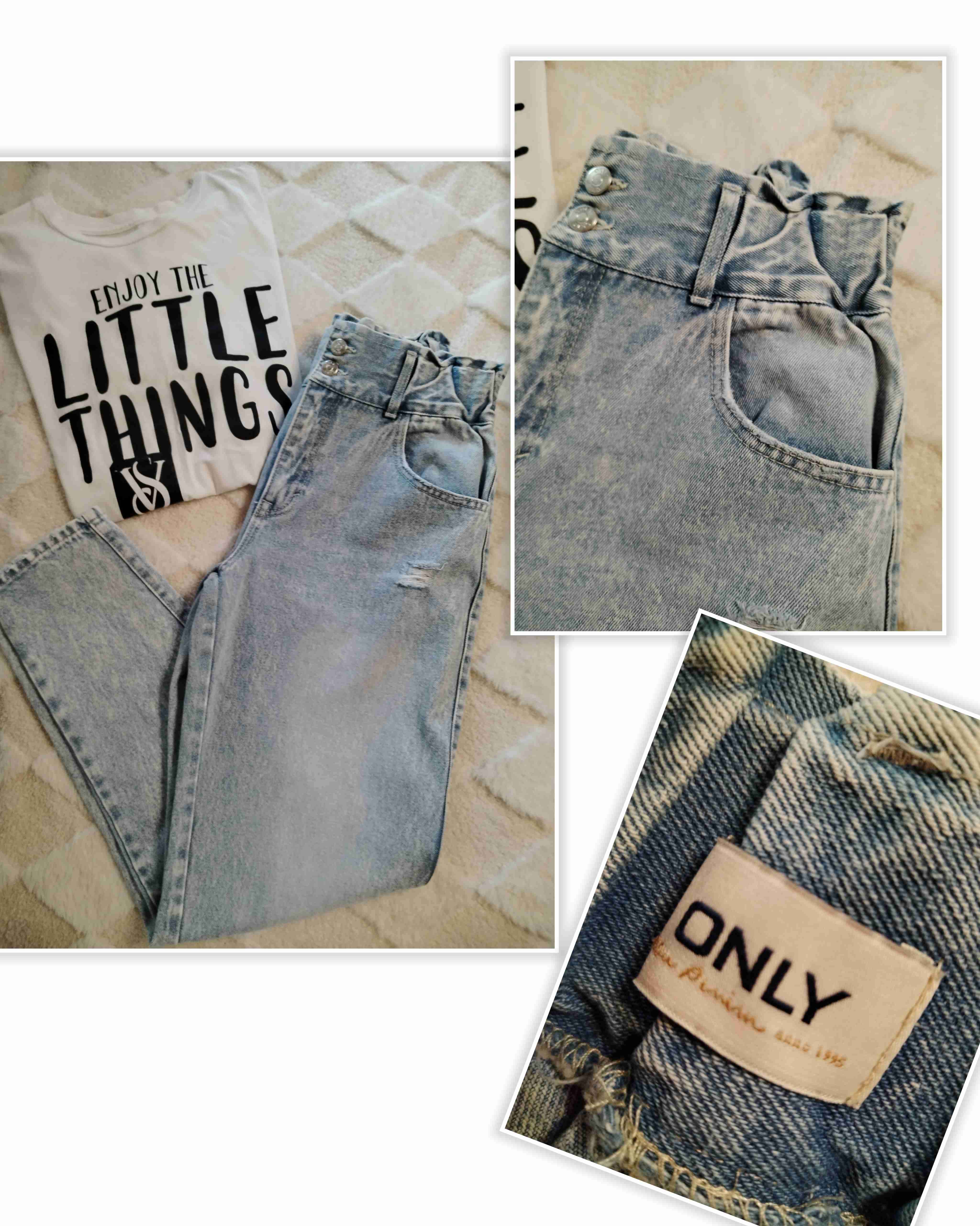 Jeans celestes Only para mujer