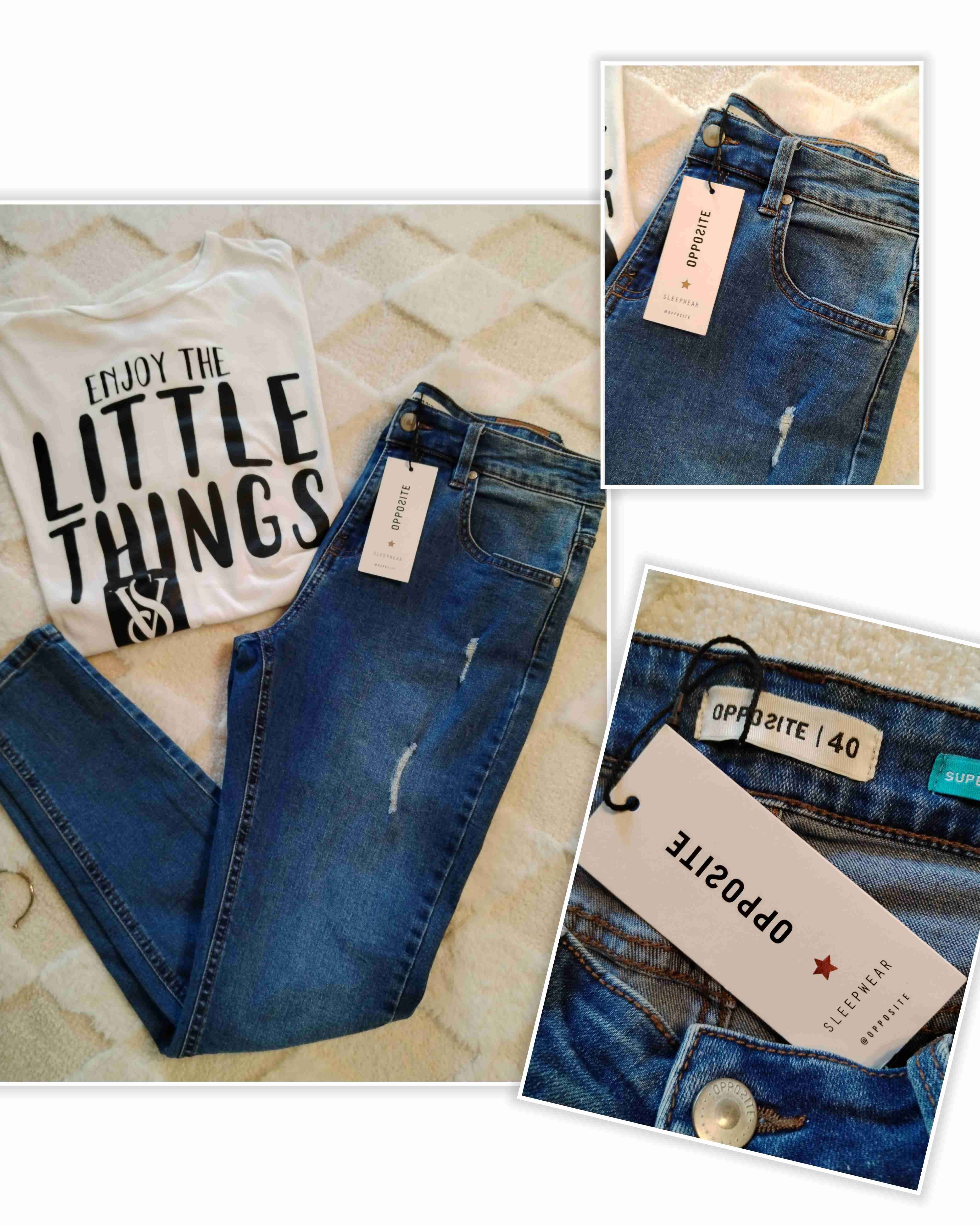 Jeans Opposite azules nuevos