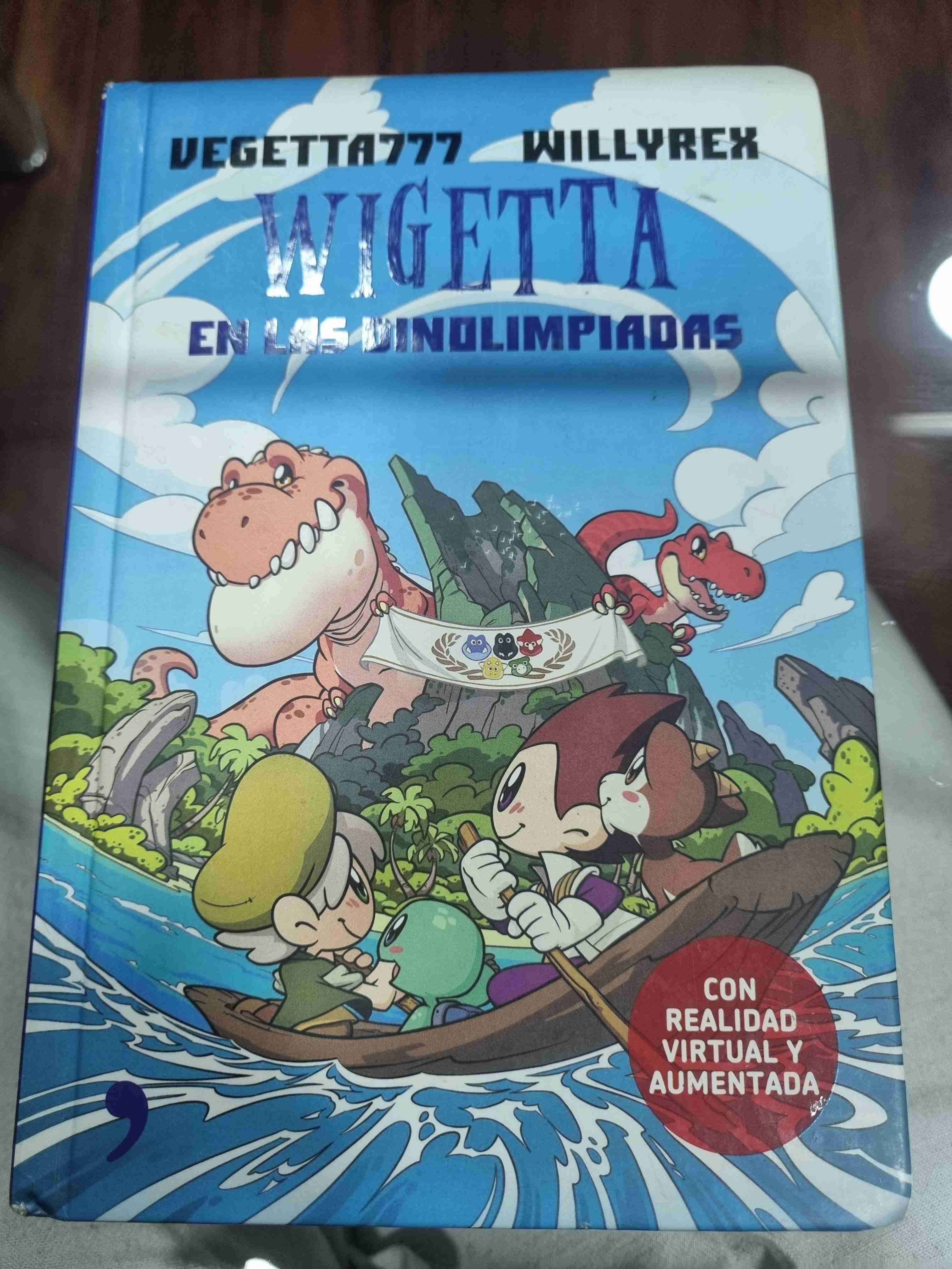 Libro Wigetta en las Dinolimpiadas