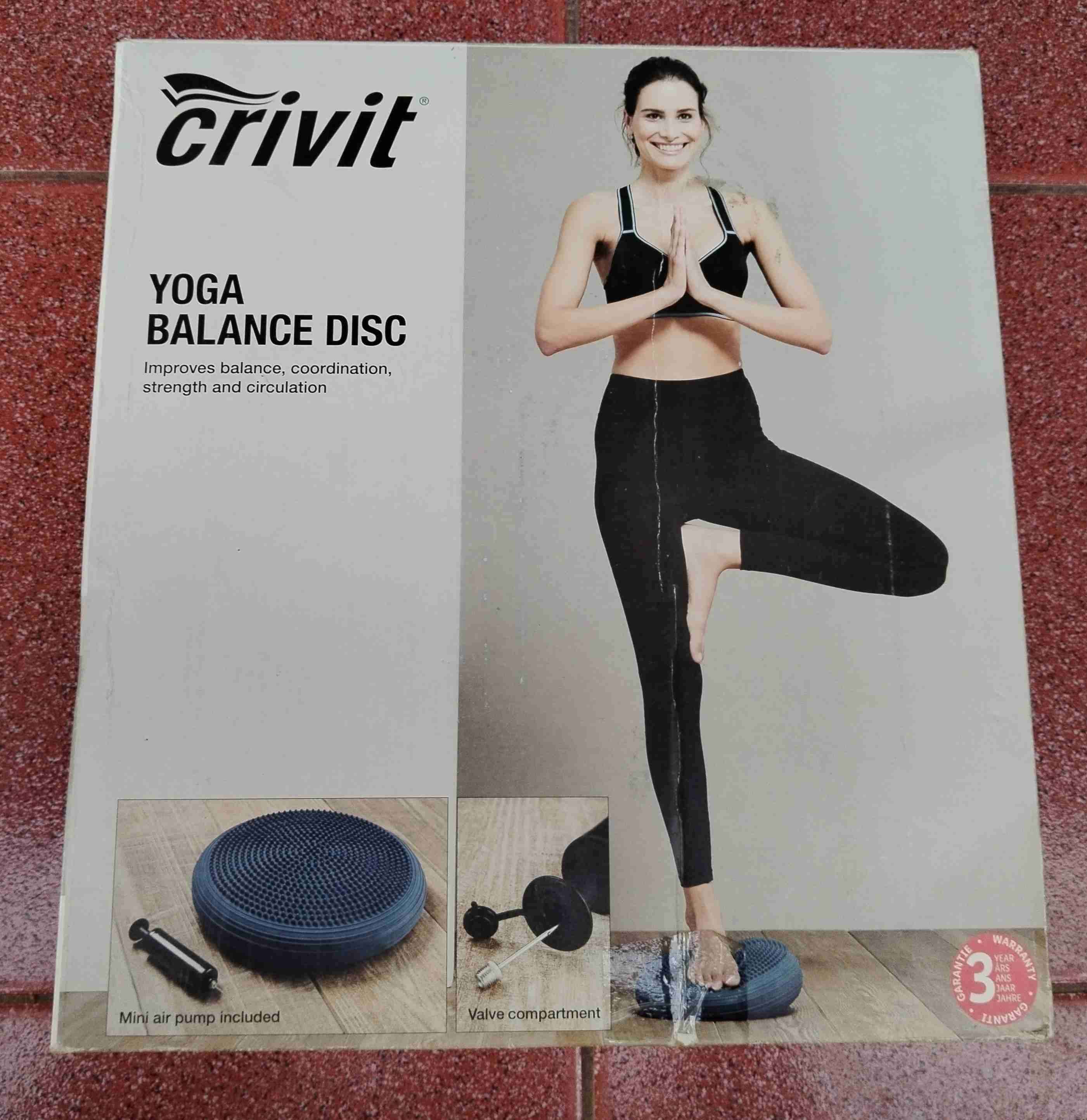 Disco de equilibrio yoga Crivit