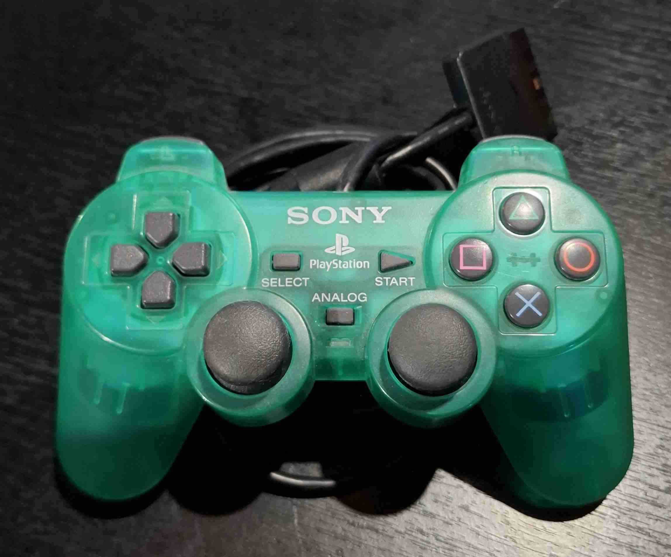 Control PlayStation PS2 esmeralda