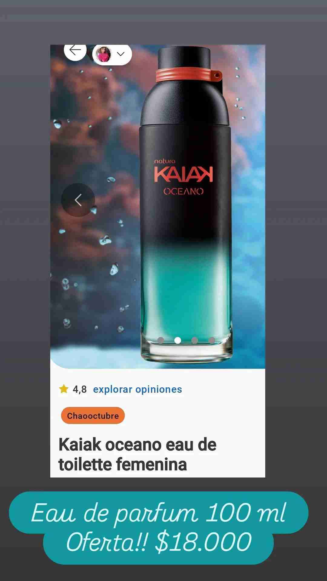 Eau de parfum Kaiak Océano