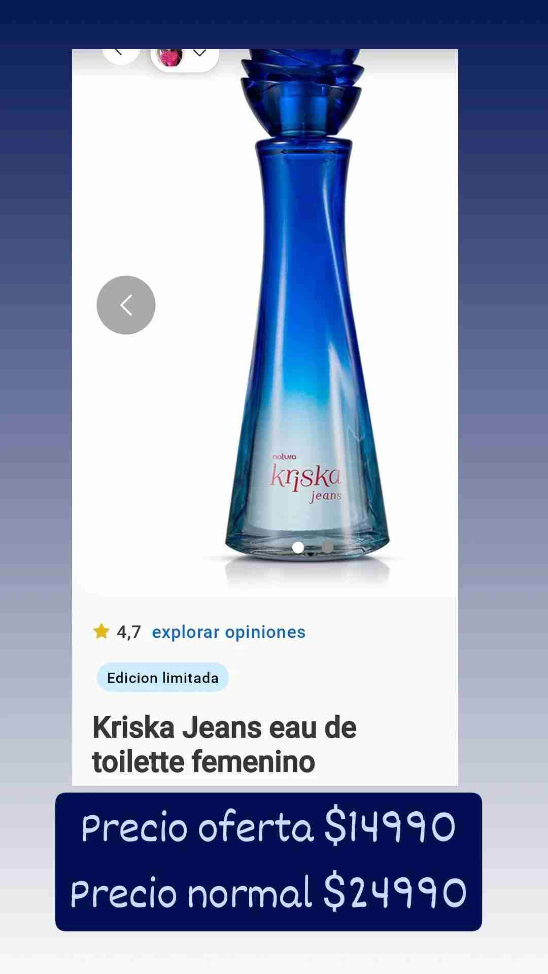 Eau de toilette Kriska Jeans