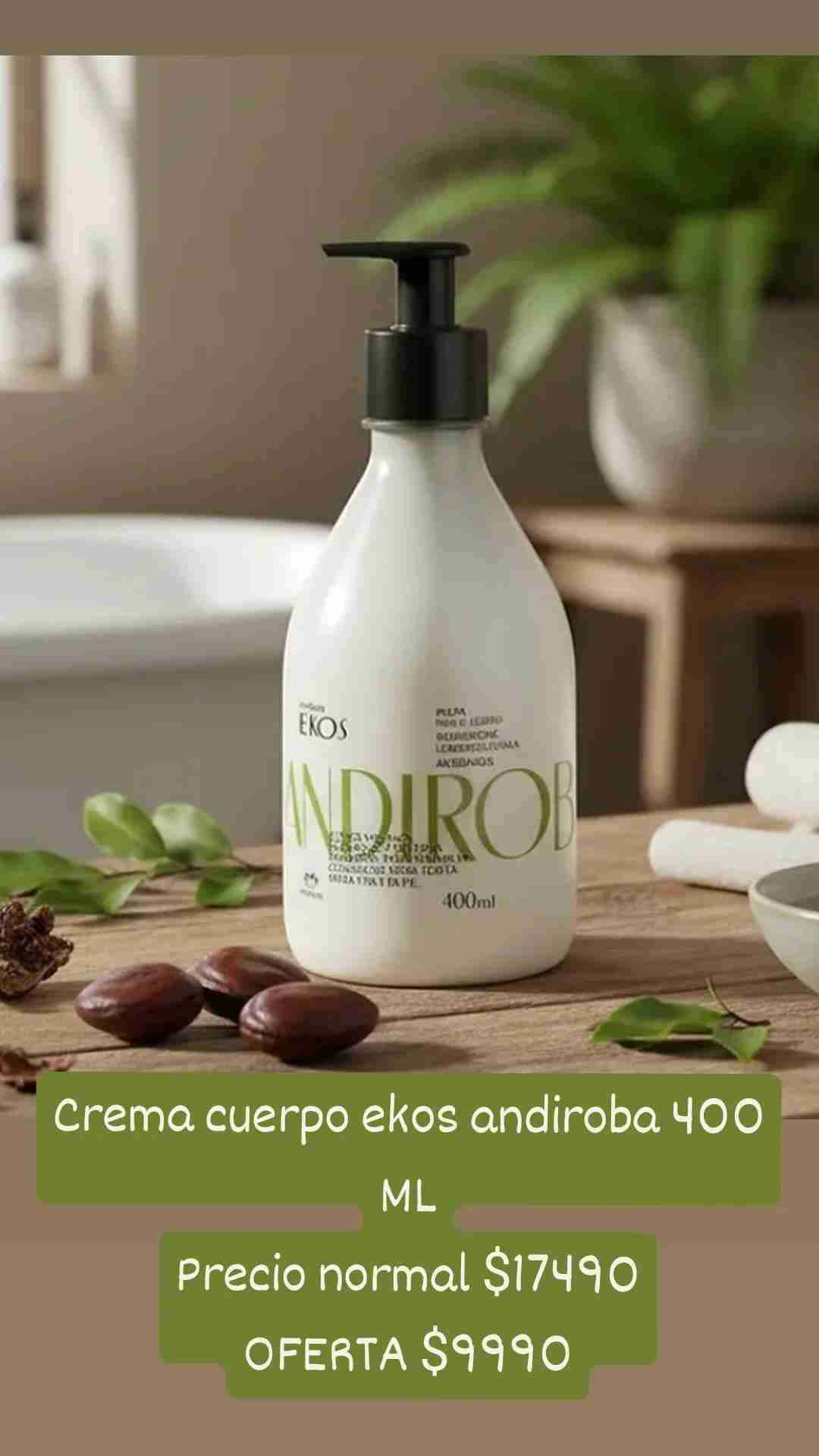 Crema corporal Ekos Andiroba 400ml
