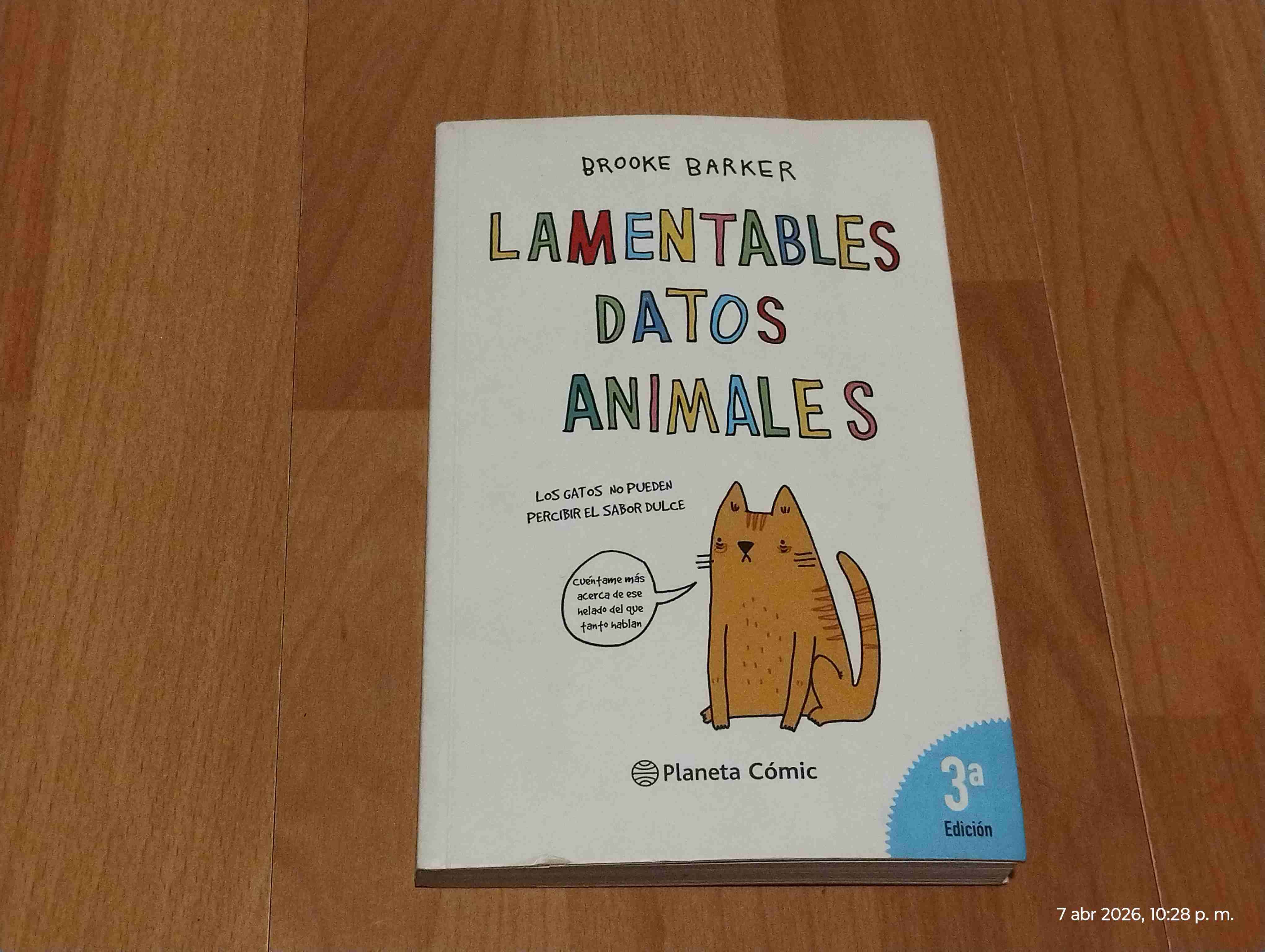 Libro Lamentables Datos Animales