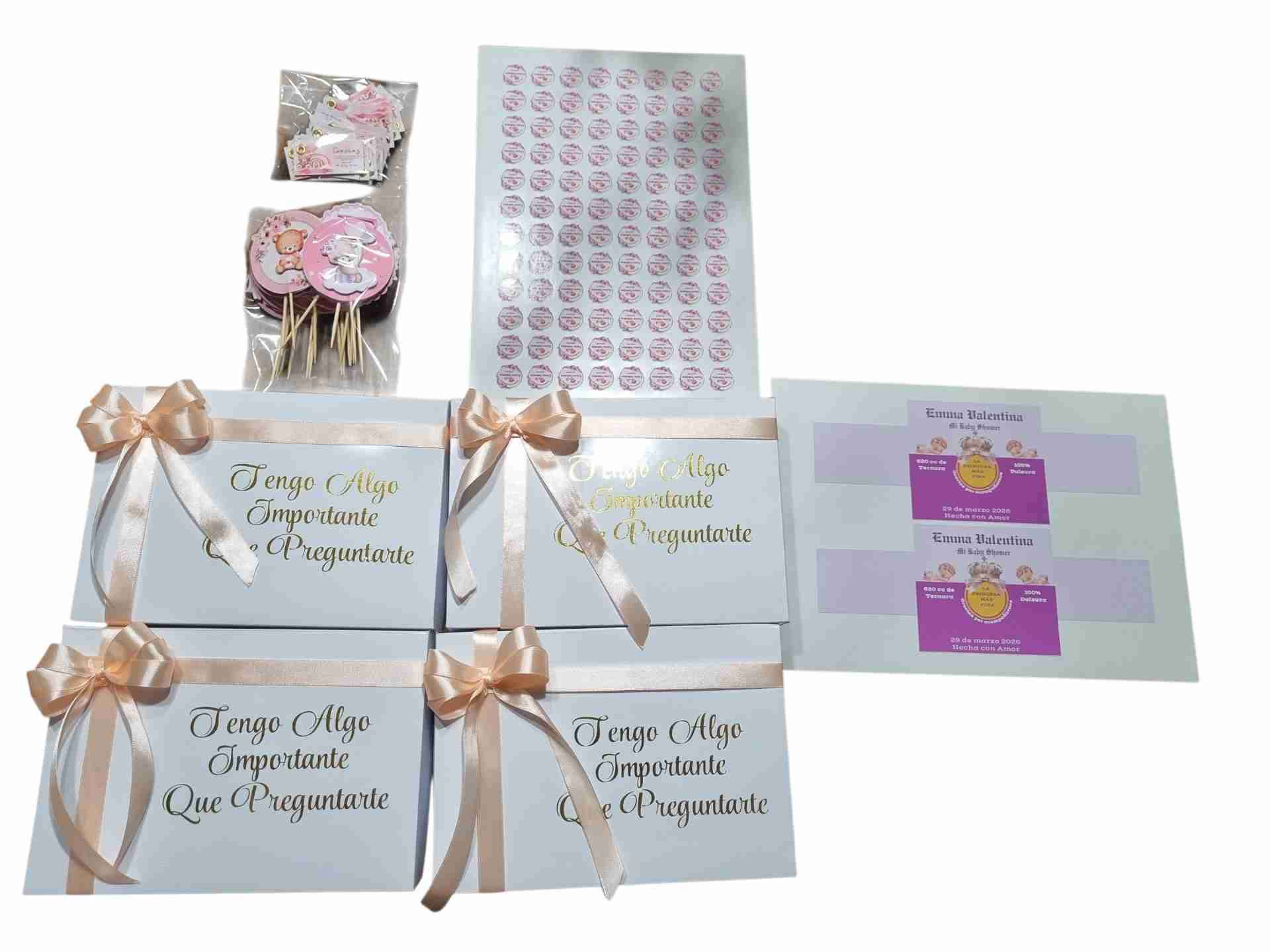 Set de decoración para baby shower