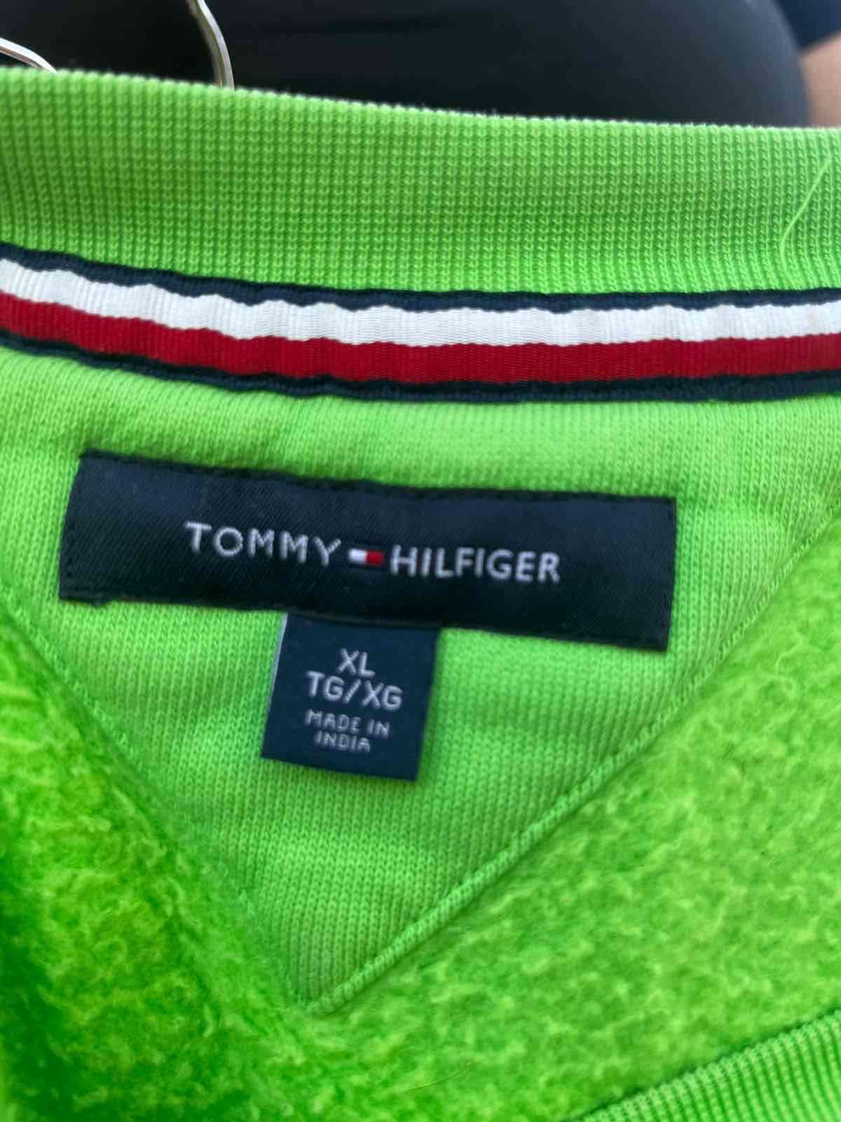 Suéter verde Tommy Hilfiger XL