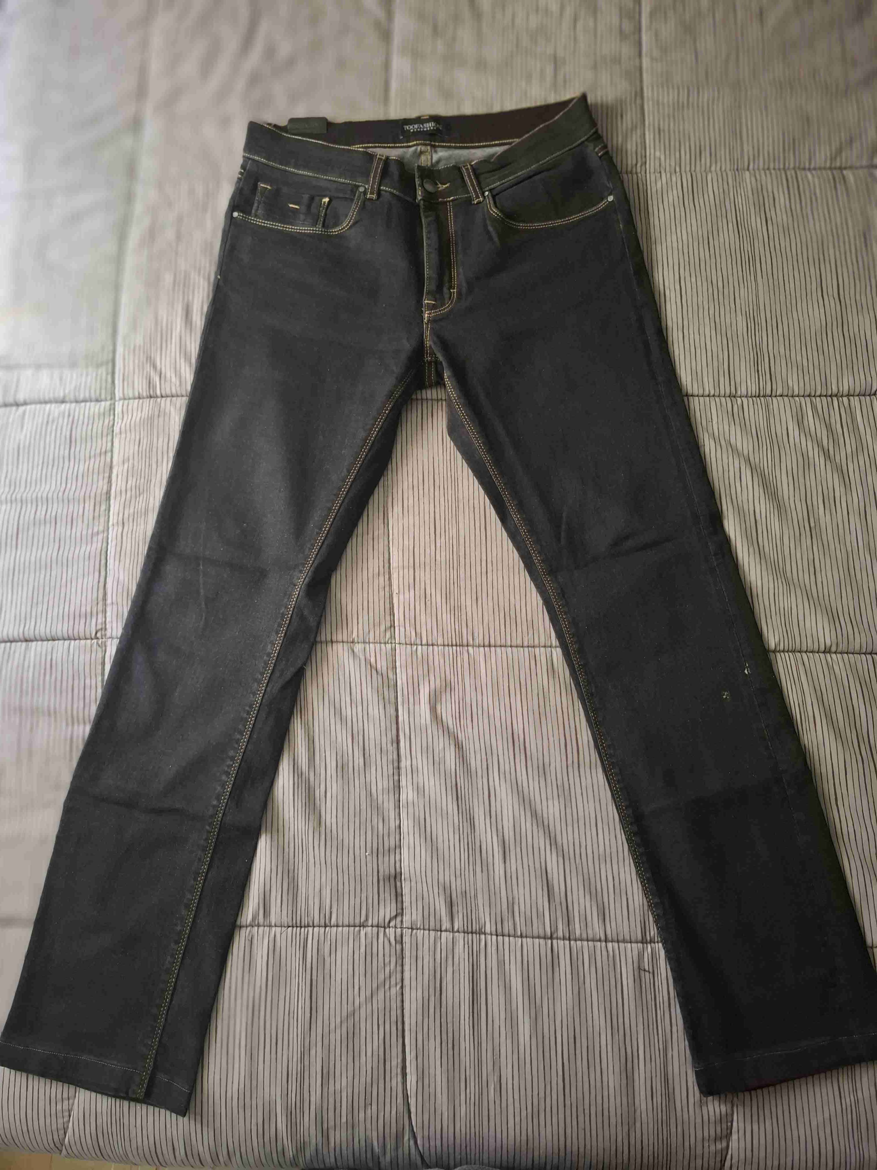 Jeans negros de hombre TF