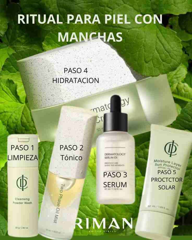 Kit de cuidado para piel con manchas