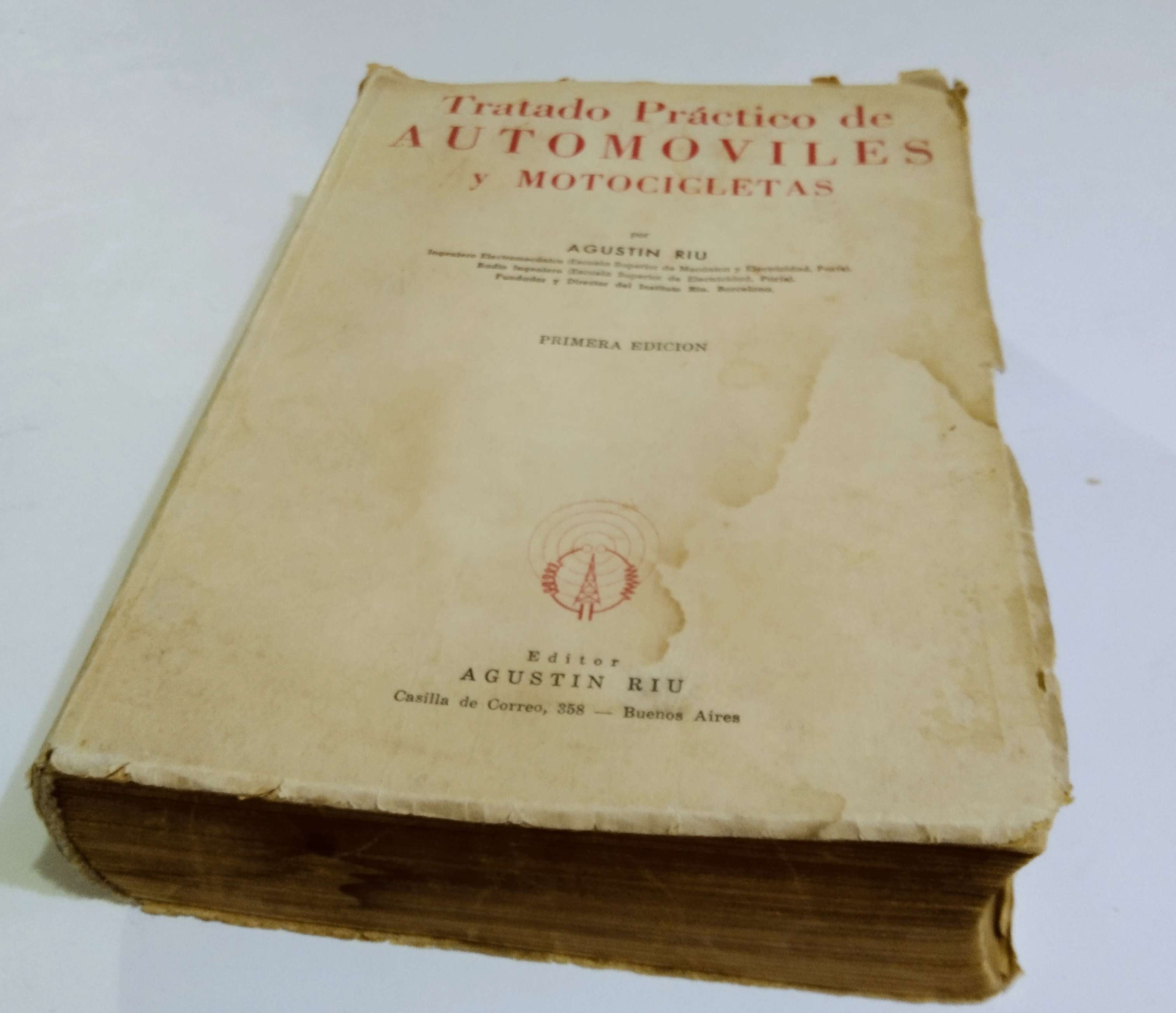 TRATADO PRACTICO DE AUTOMOVILES Y MOTOCICLETAS