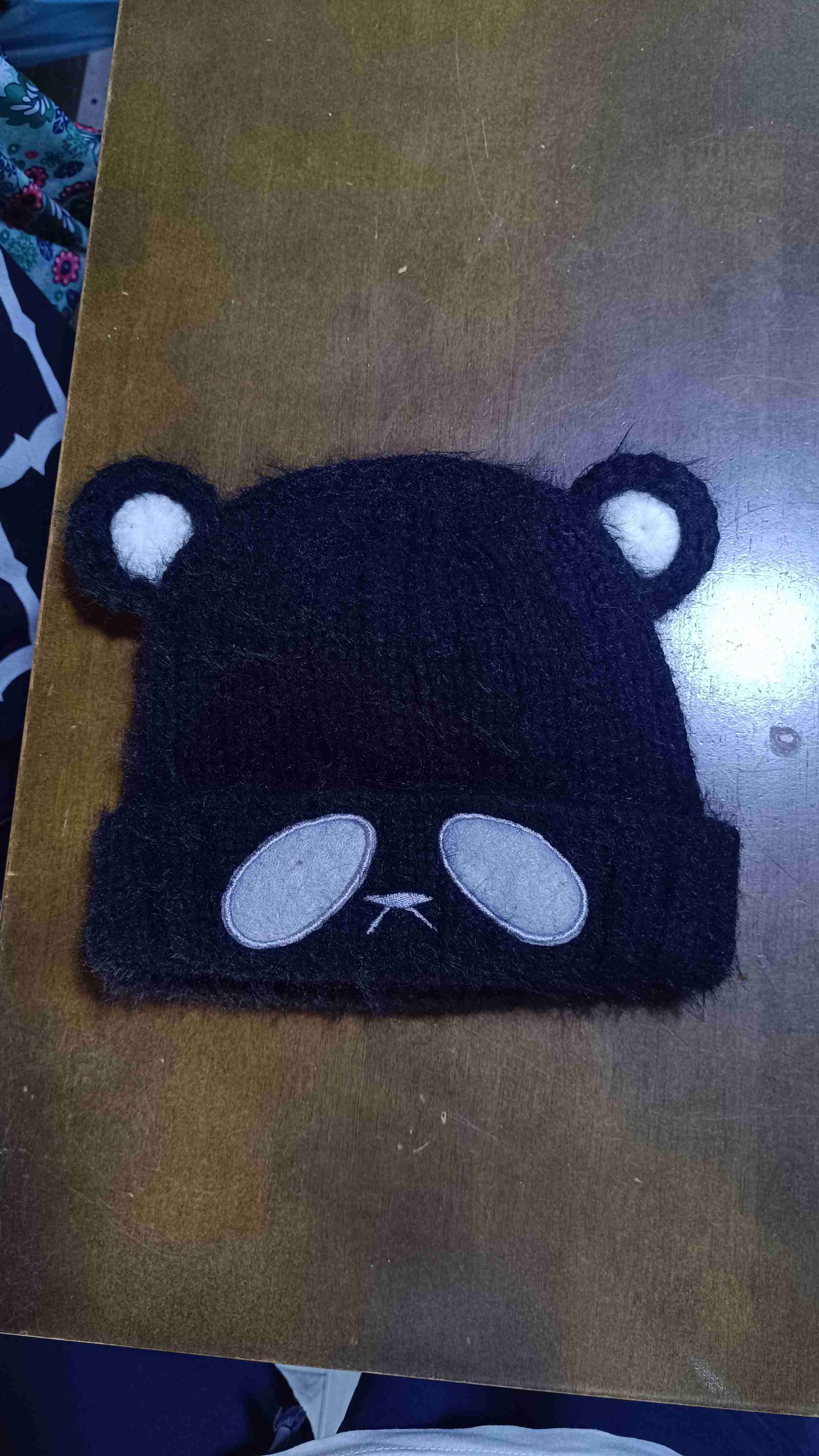 Gorro infantil oso panda