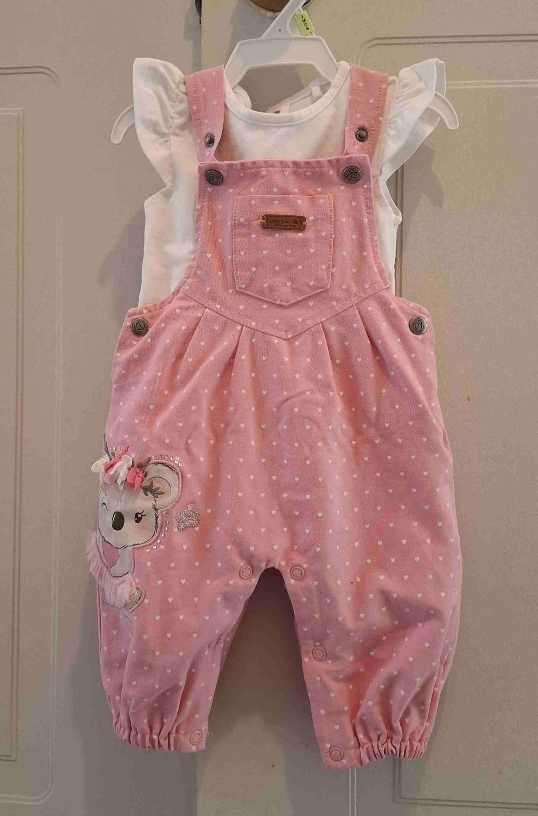 Enterito rosado con estampado