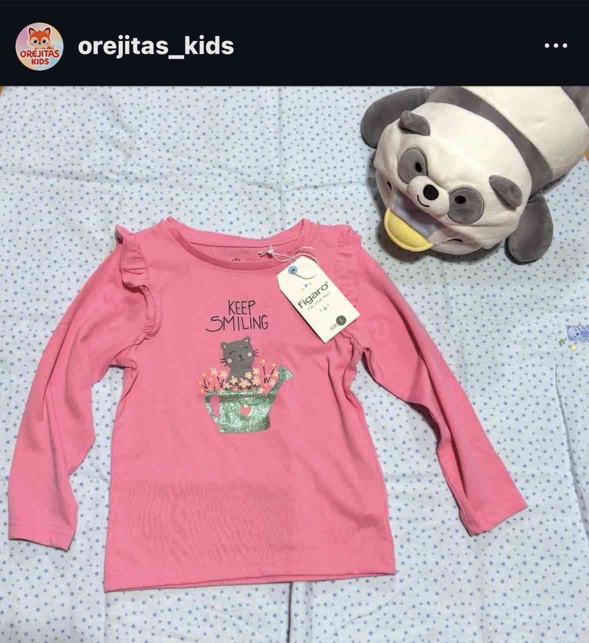 Poleras manga larga nuevas para niñas