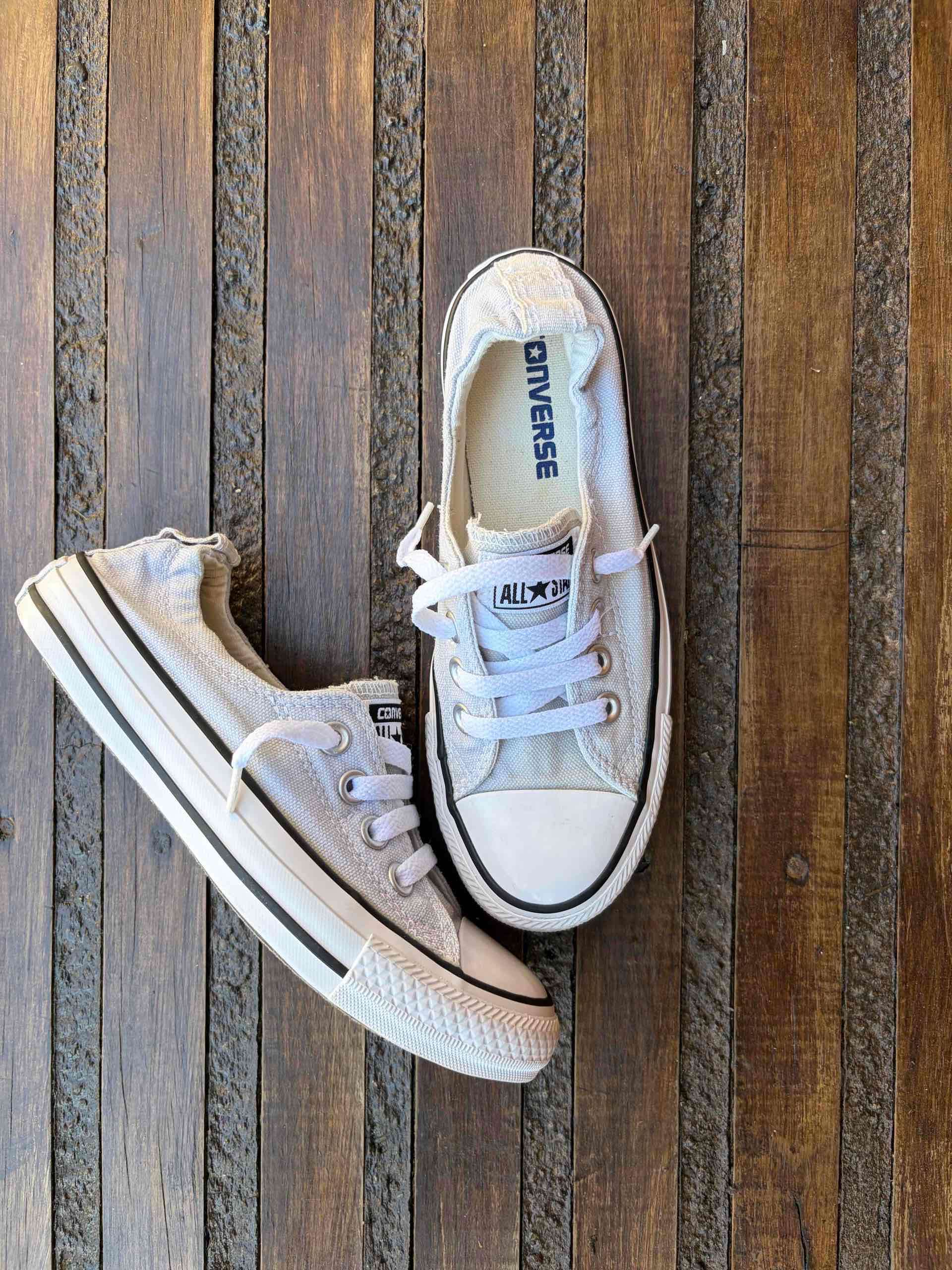 Zapatillas Converse gris claro