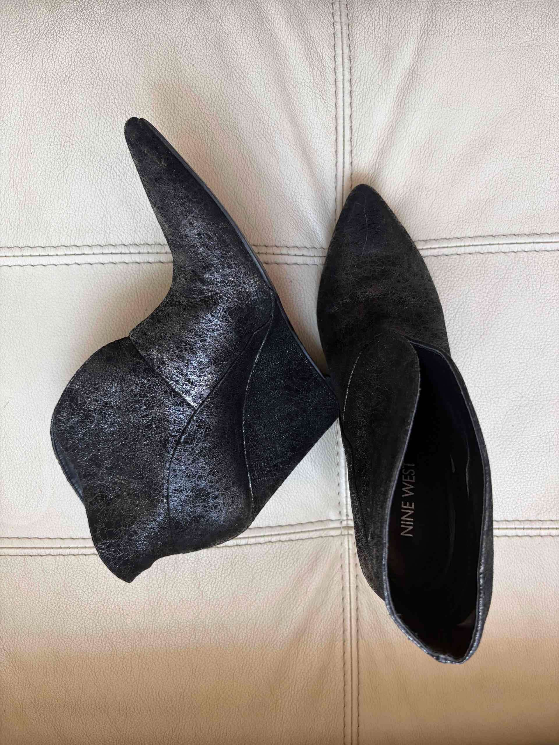 Botines negros Nine West