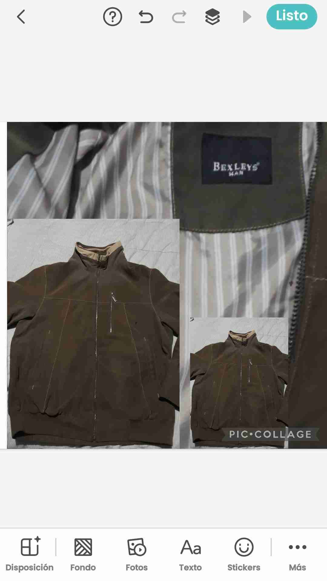 Chaqueta verde Bexleys para hombre