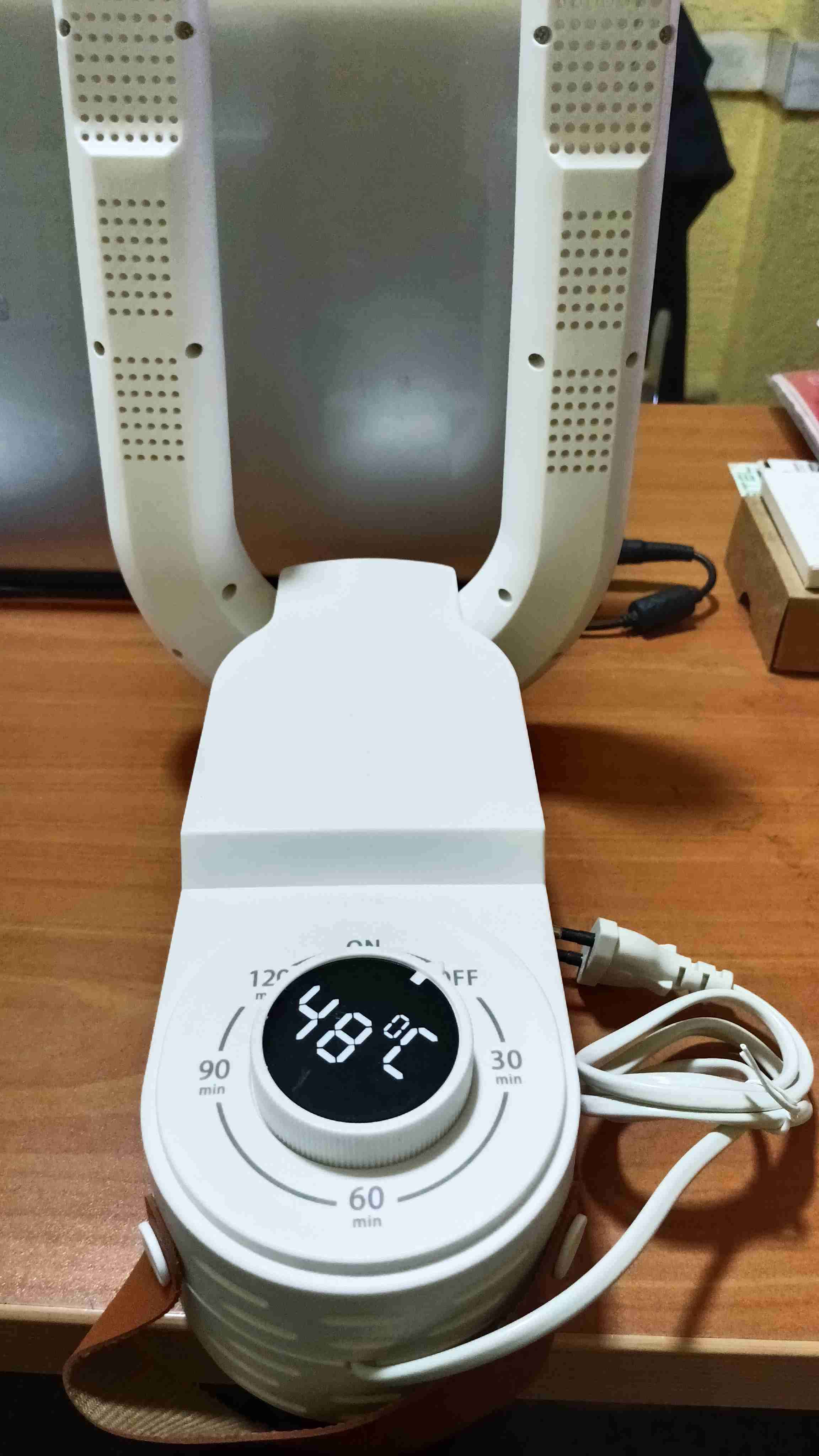 Secador de zapatilla eléctrico con temporizador