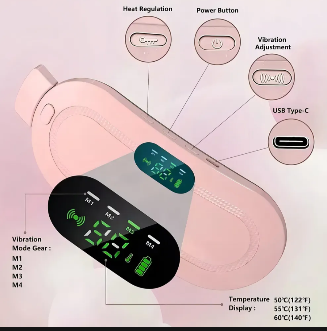 Calentador eléctrico portátil rosa