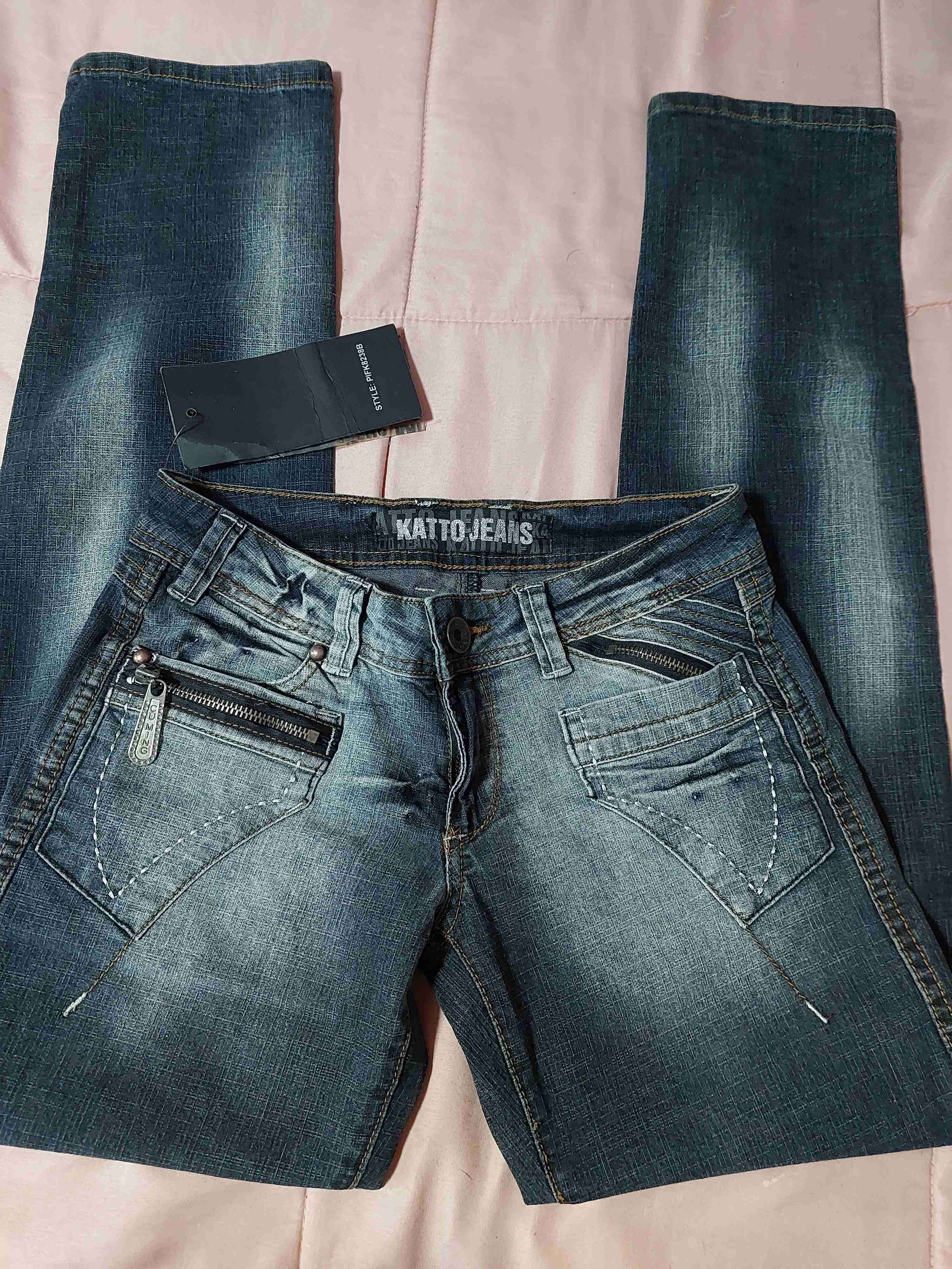 Jeans Katto azul desgastado