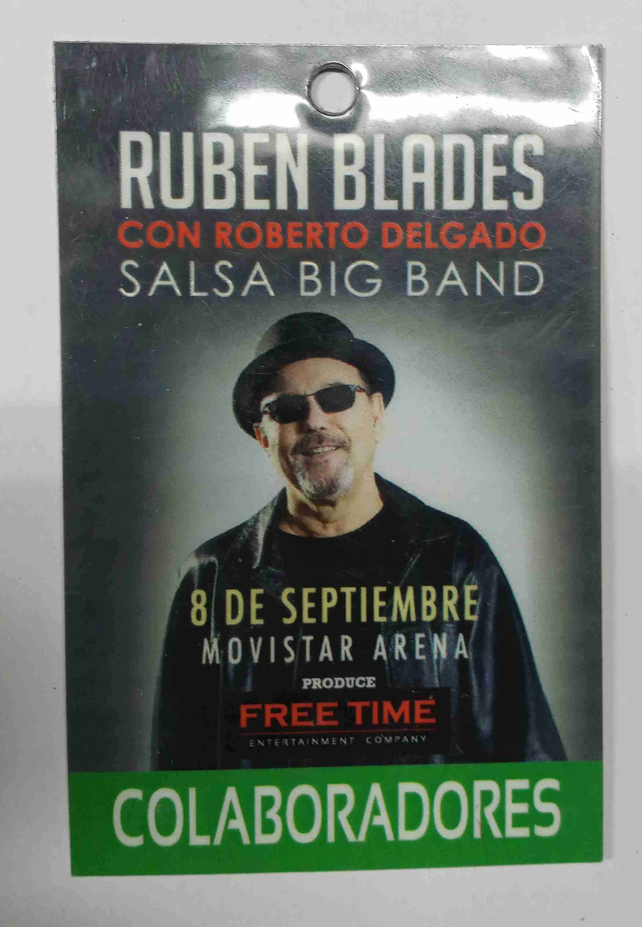Credencial de Colaborador Rubén Blades