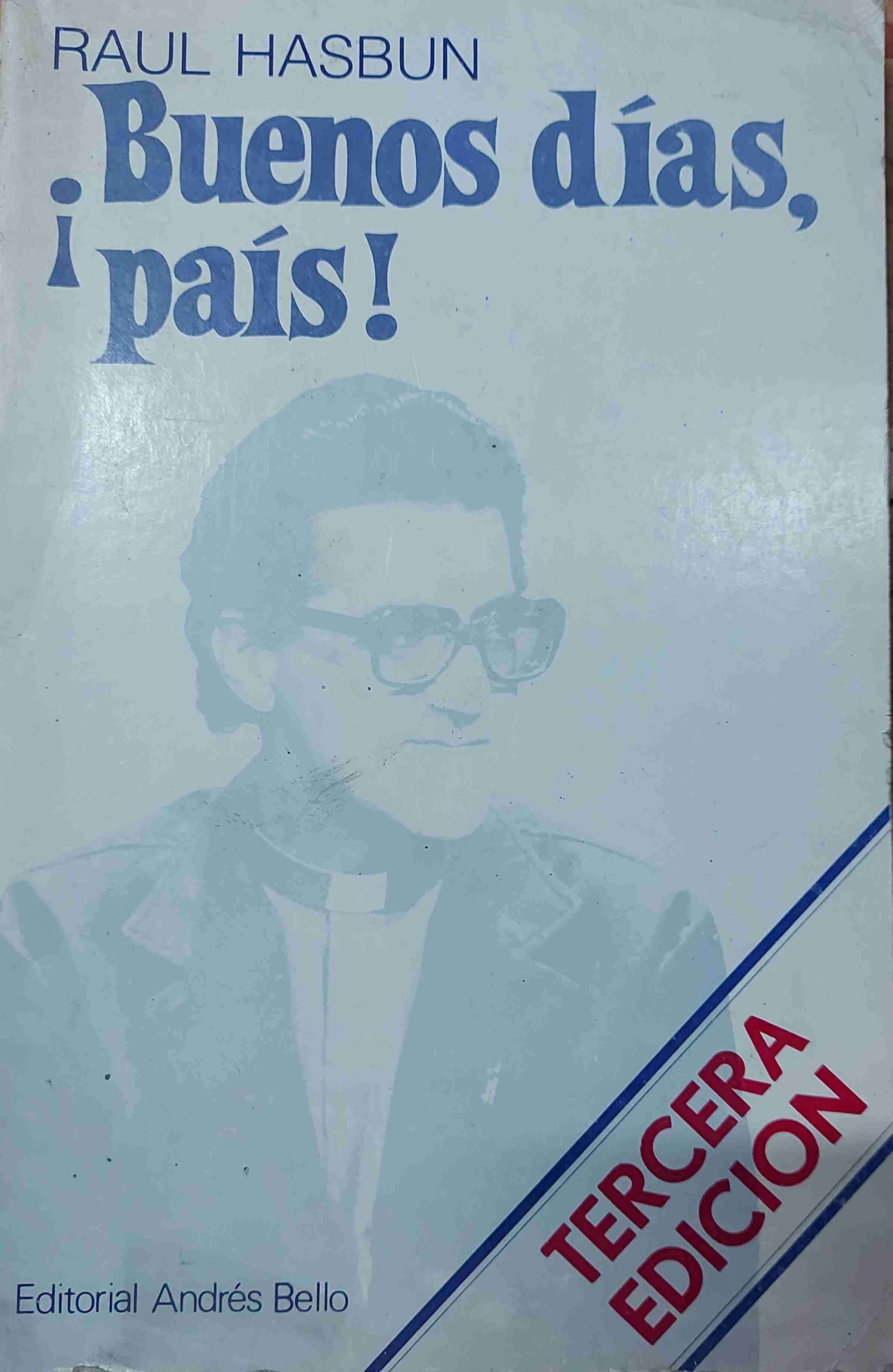 Libro Buenos días, país. Autografiado