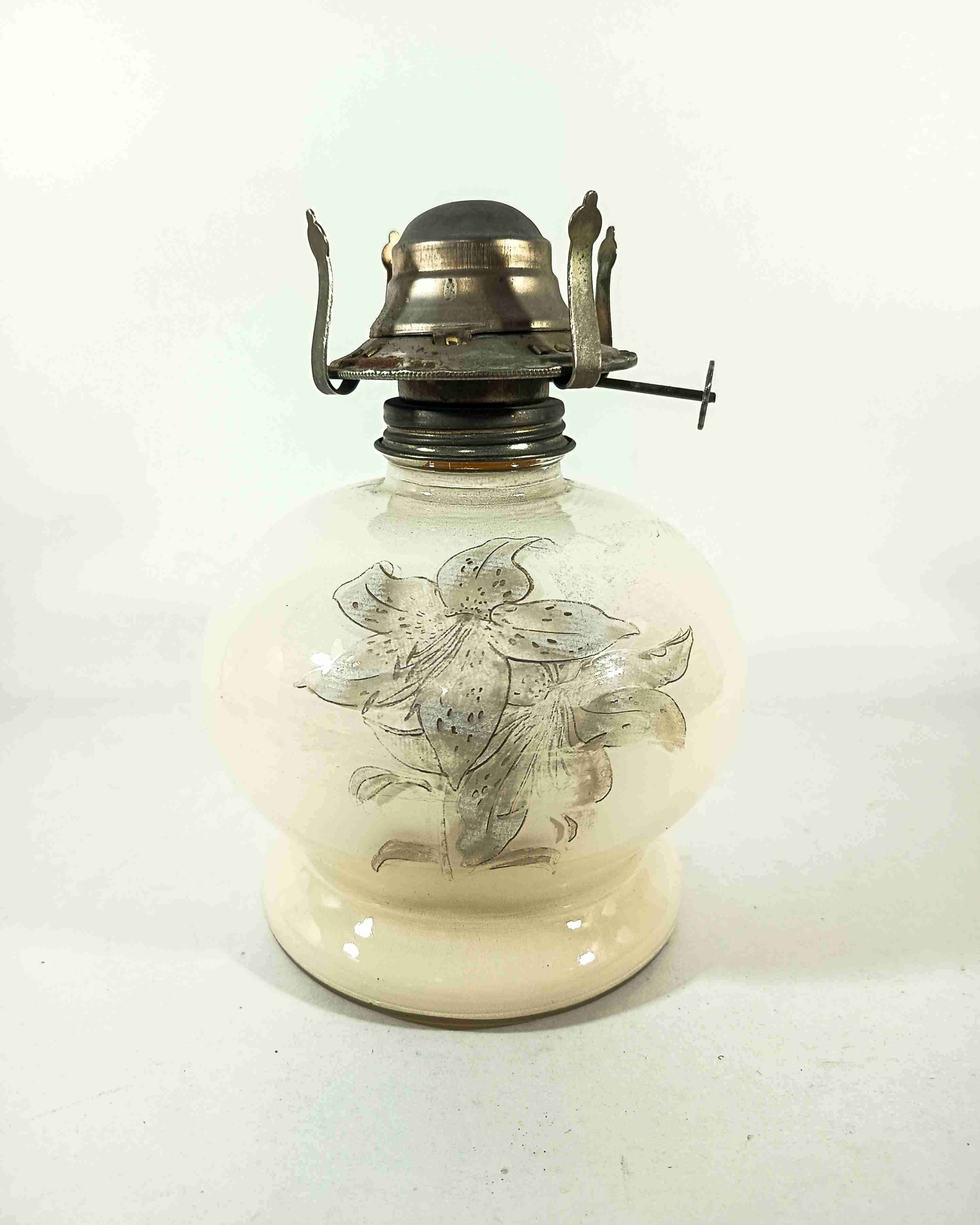 Antigua lámpara a parafina.