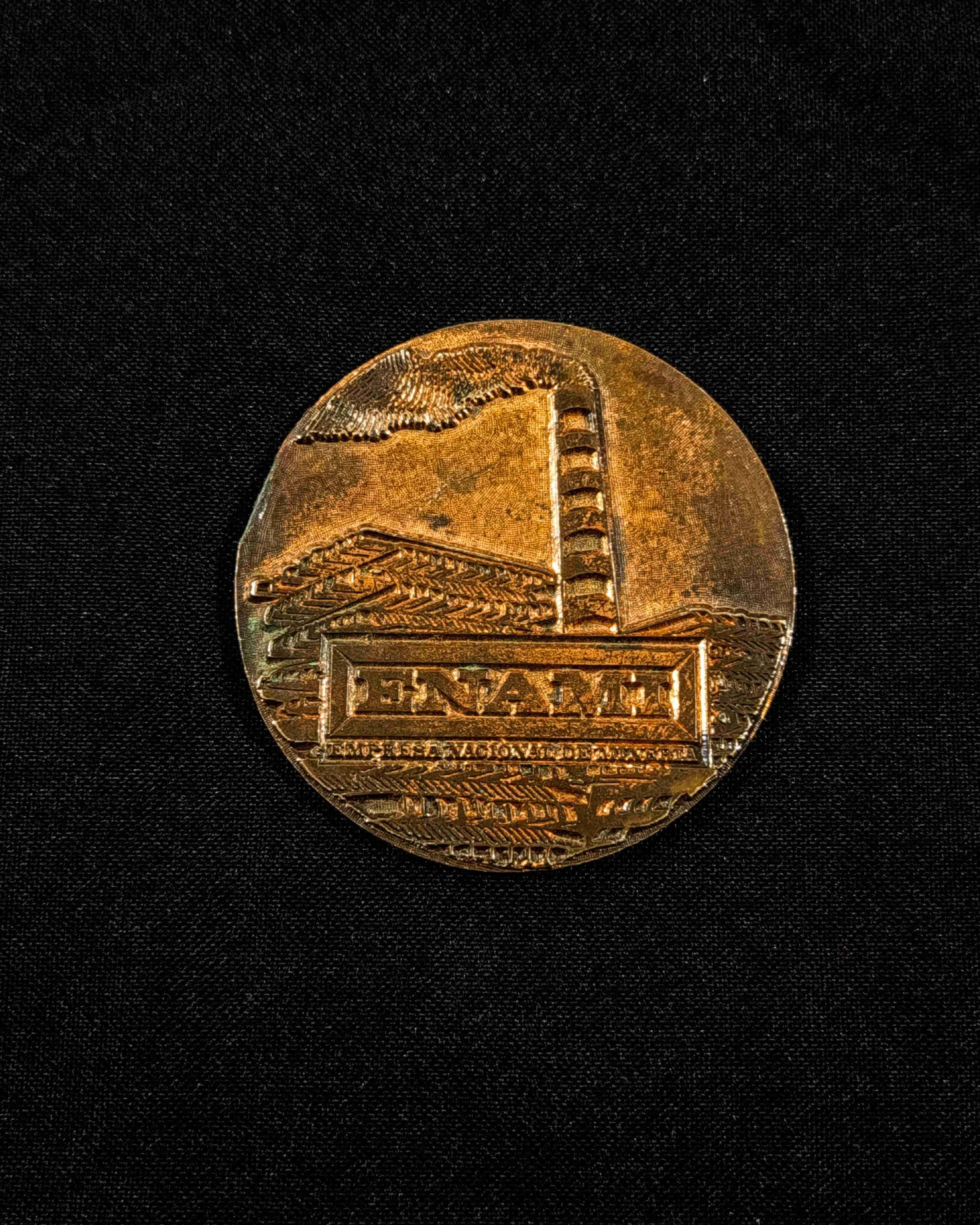Antigua medalla ENAMI.
