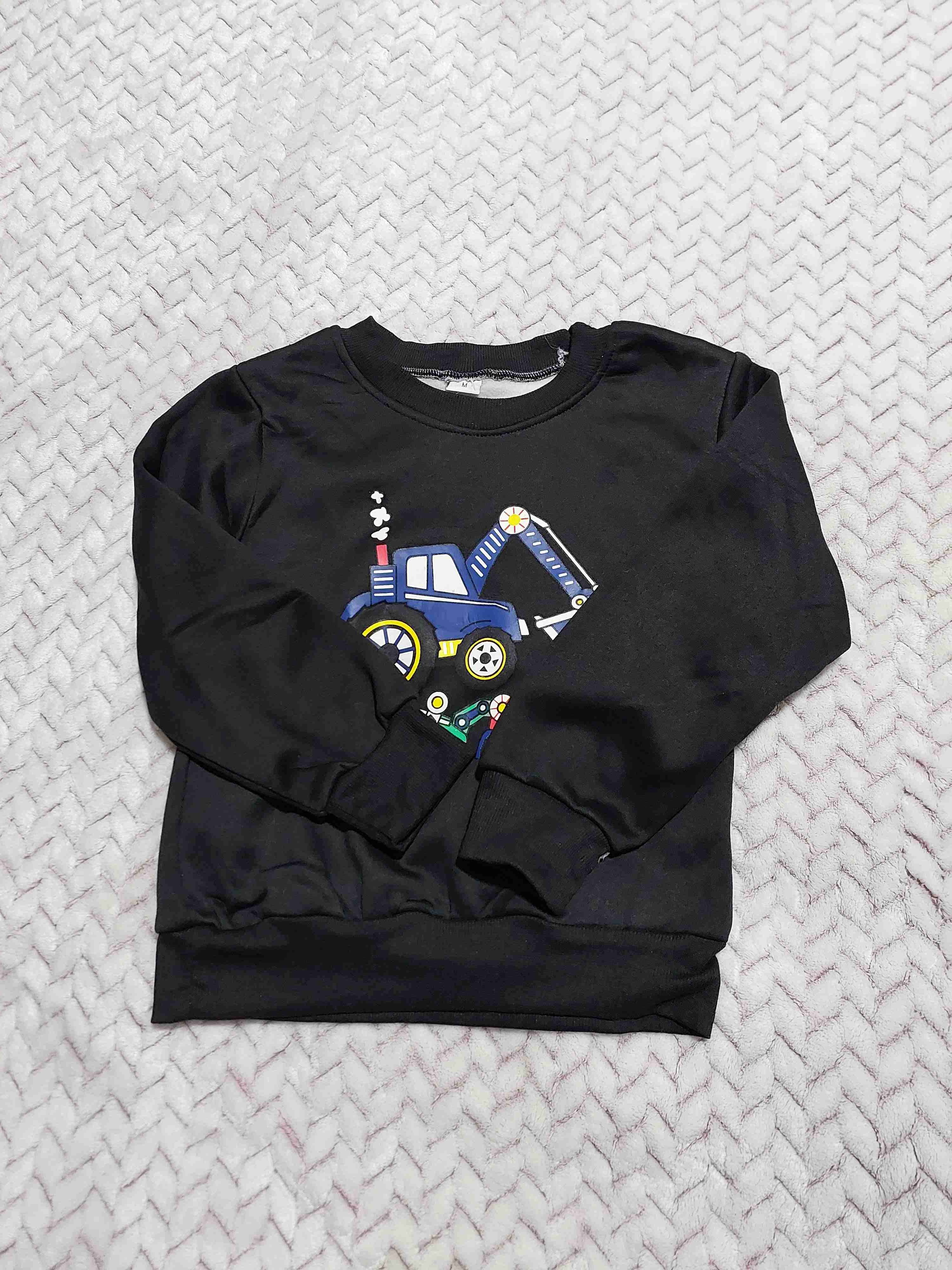 Polerón niño negro talla 4 y 8