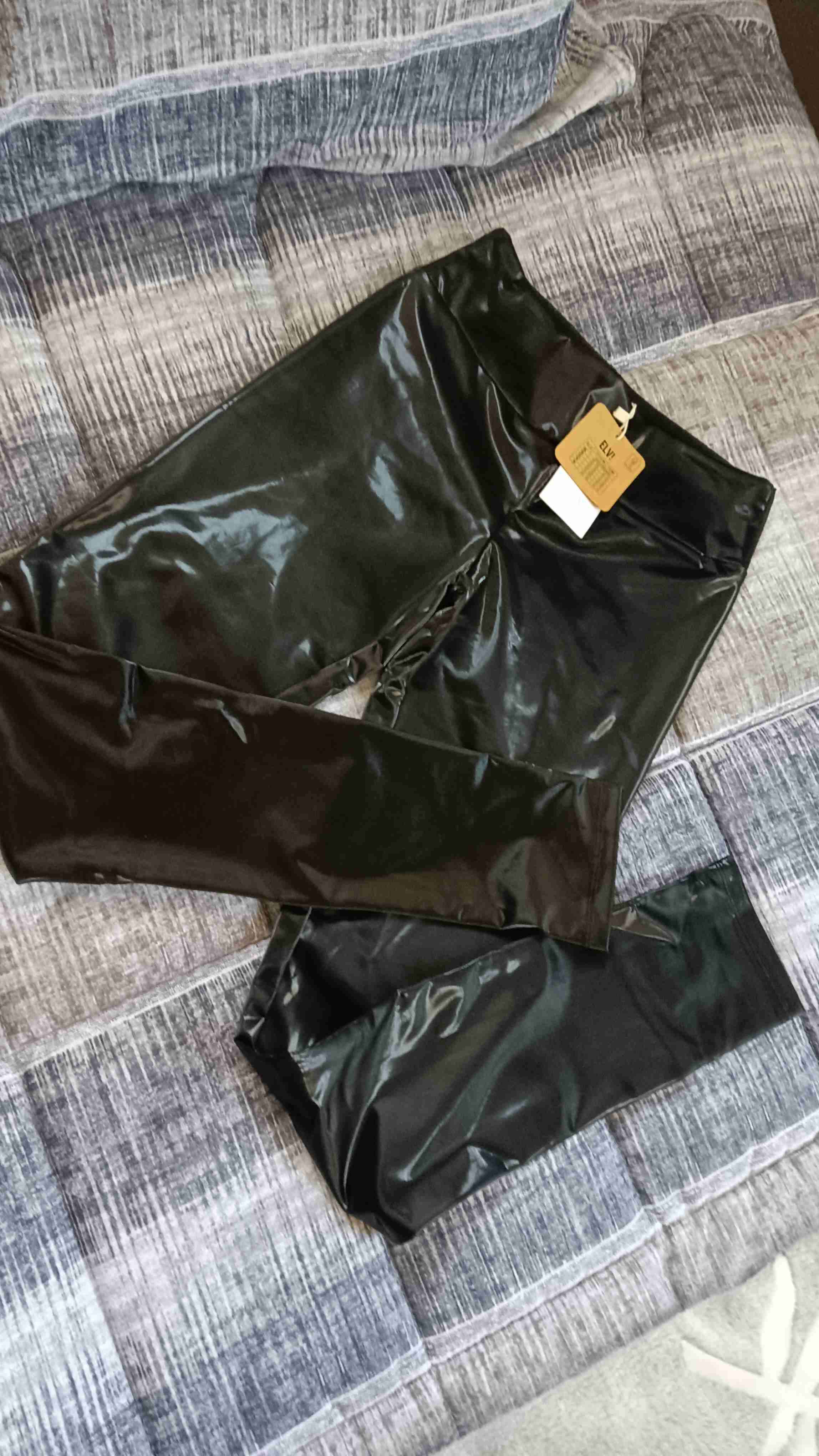 Leggings negros de latex