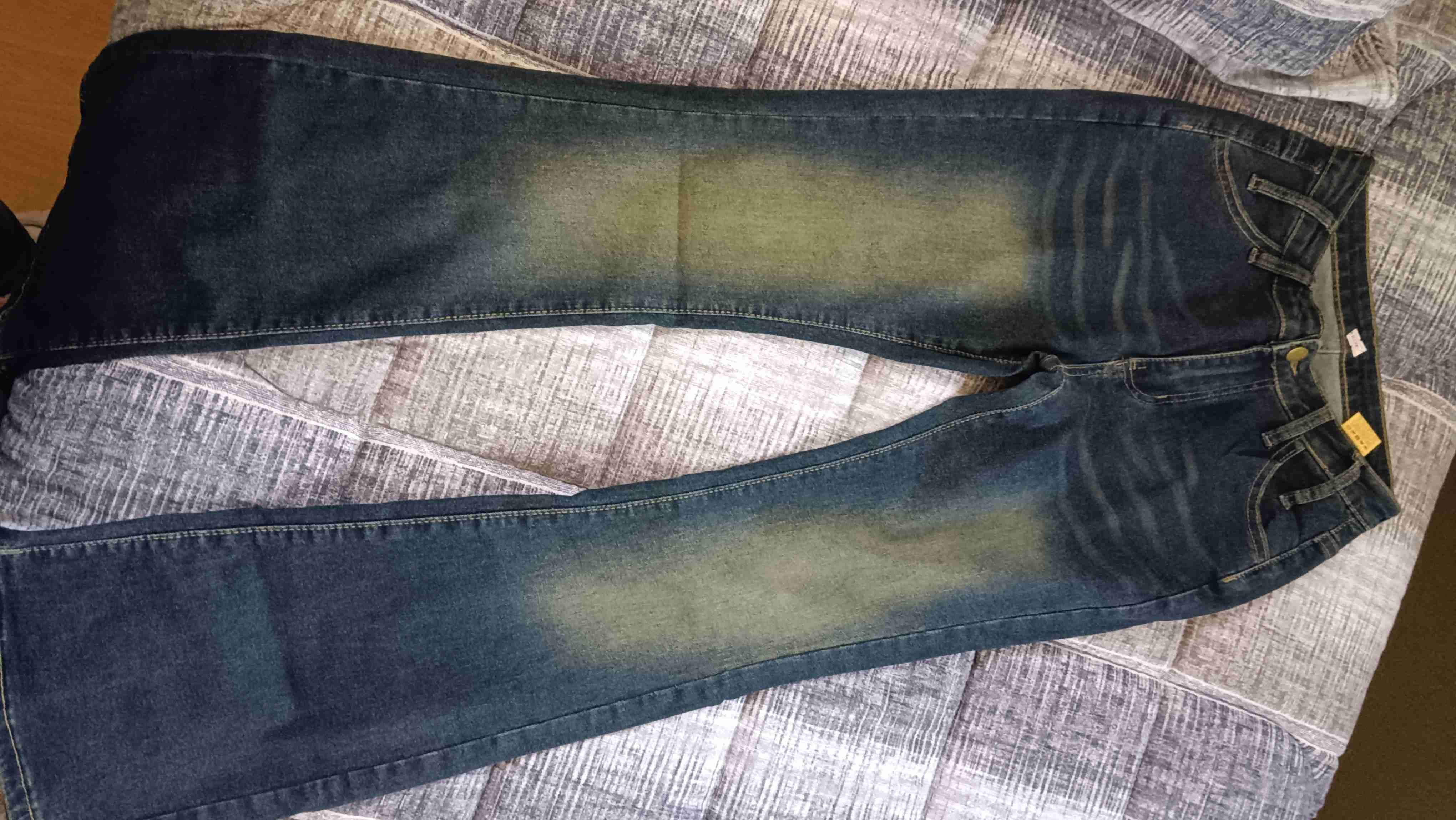 Jeans azul desgastado