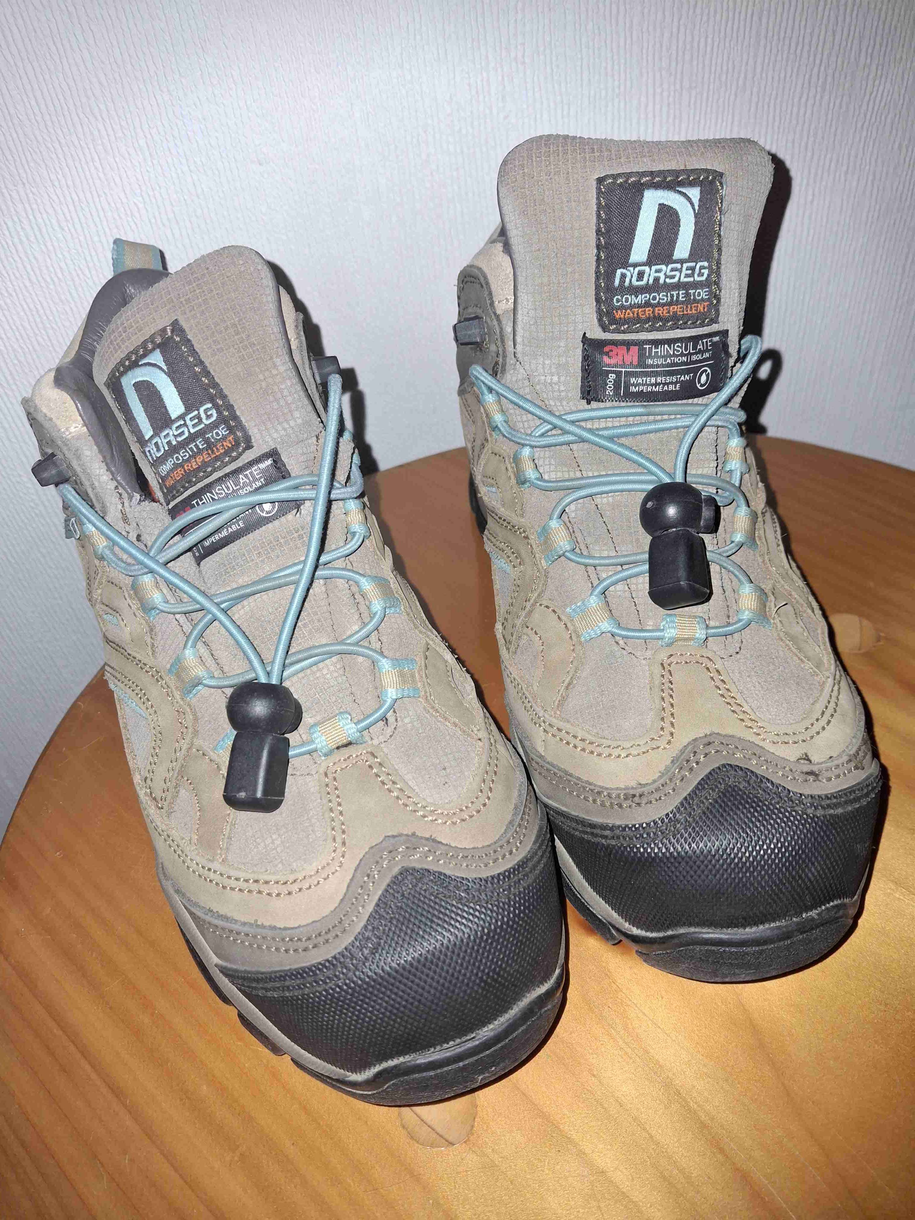 Botas Norseg impermeables beige