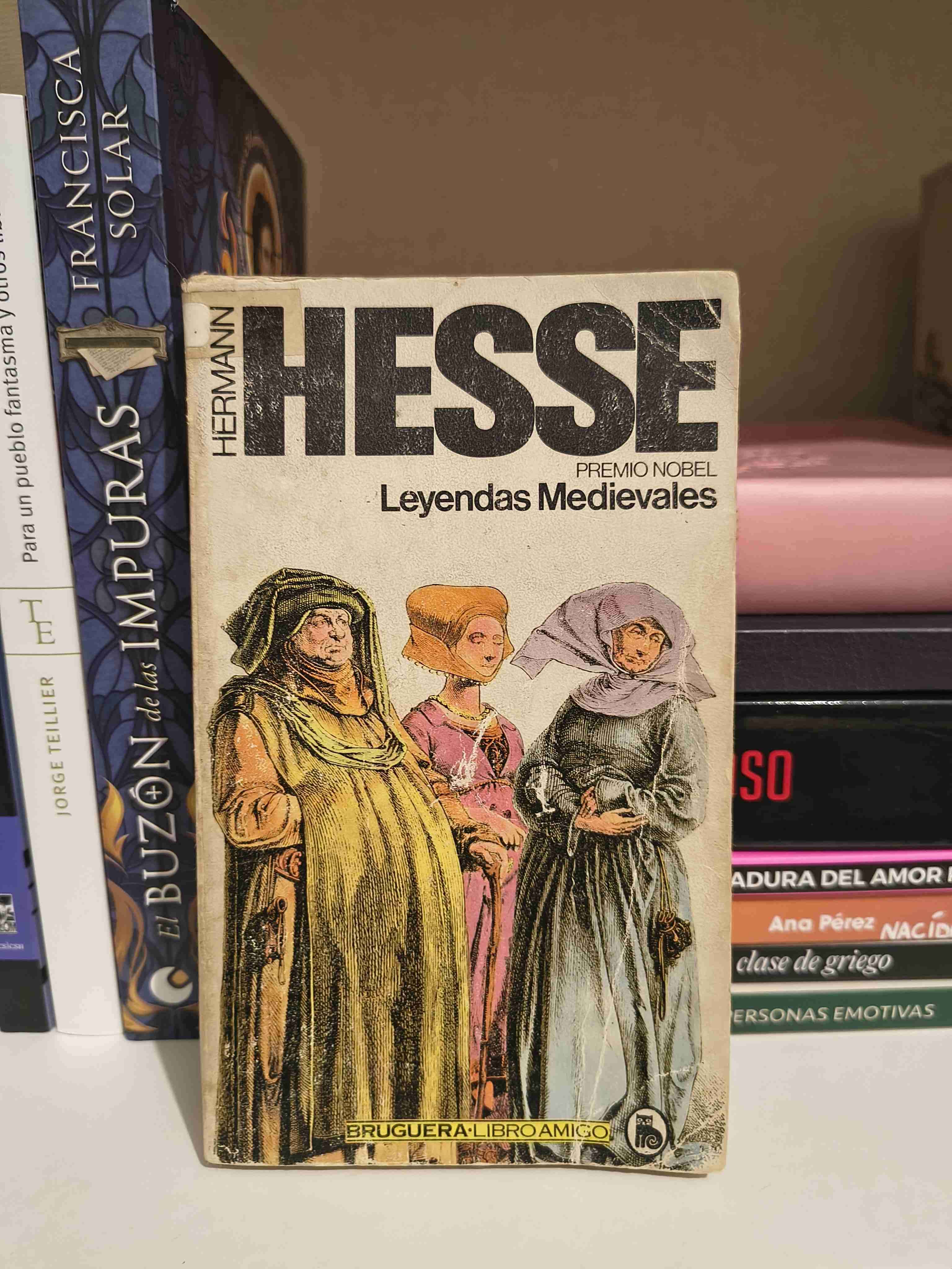 Libro 'Leyendas Medievales' de Hermann Hesse