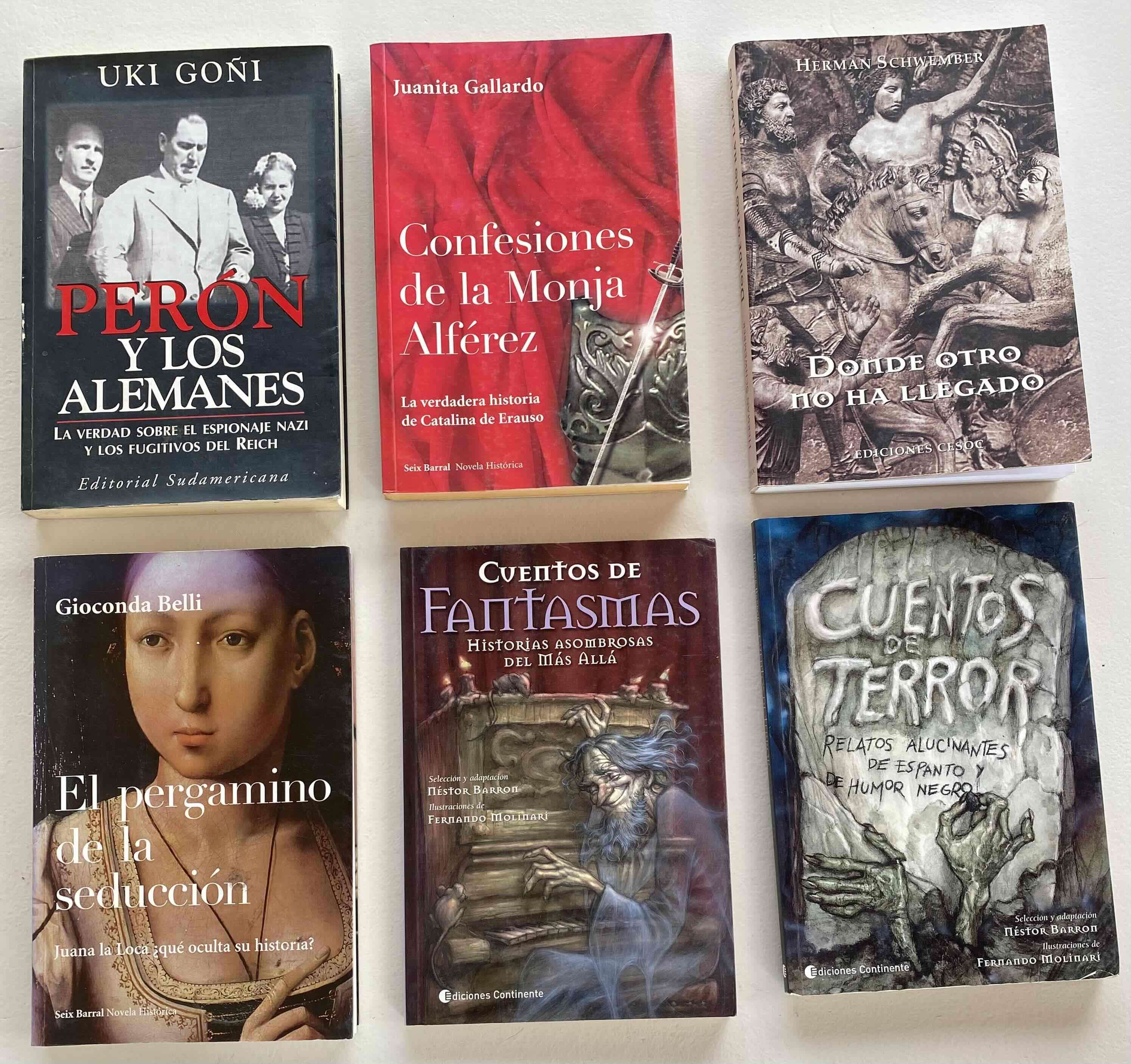 Lote de 6 interesantes libros