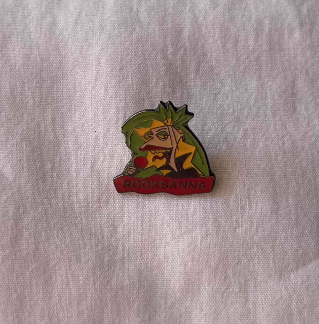 Pin cantante rockera Rocksanna