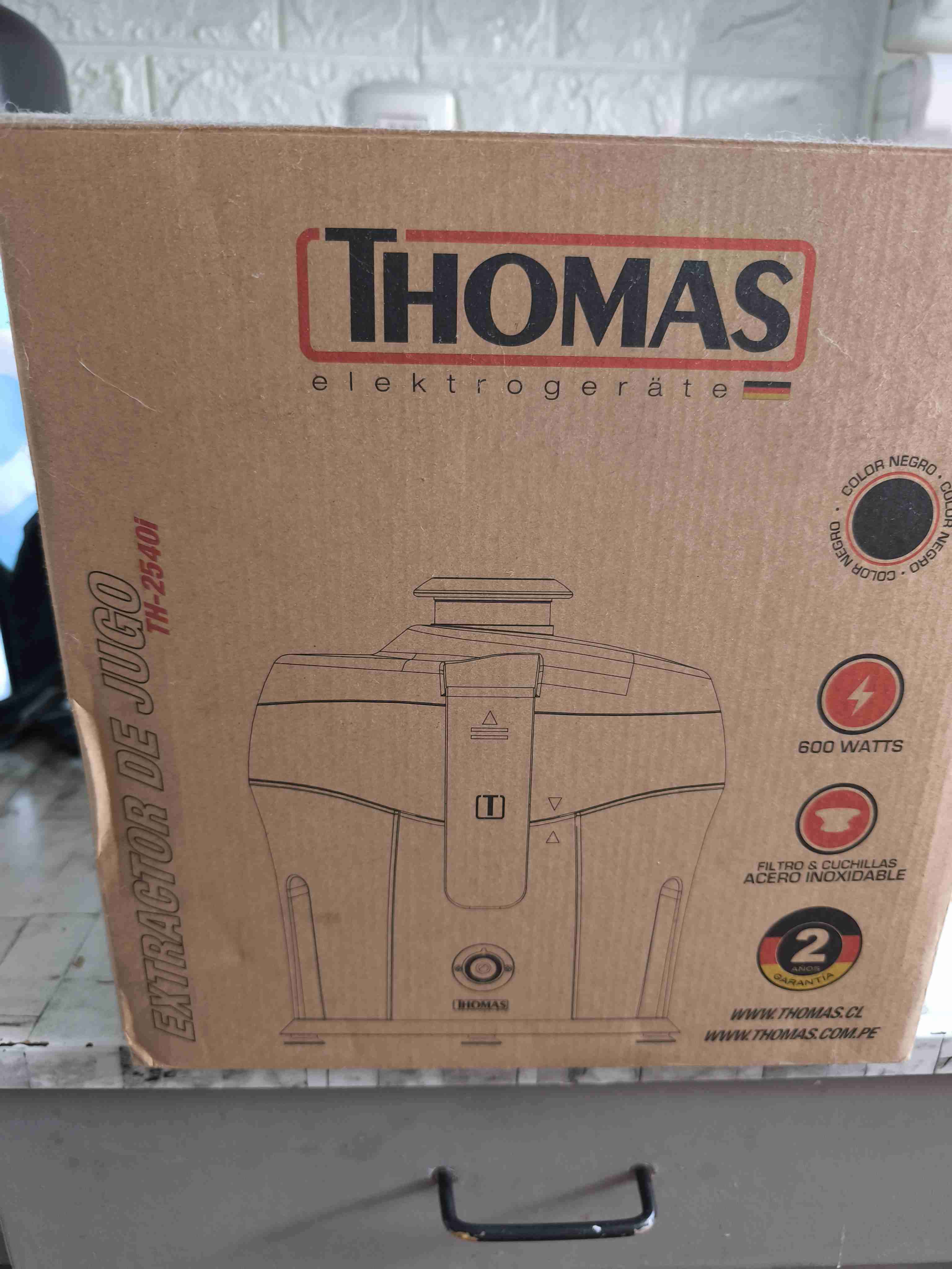 Extractor de jugo Thomas 600W