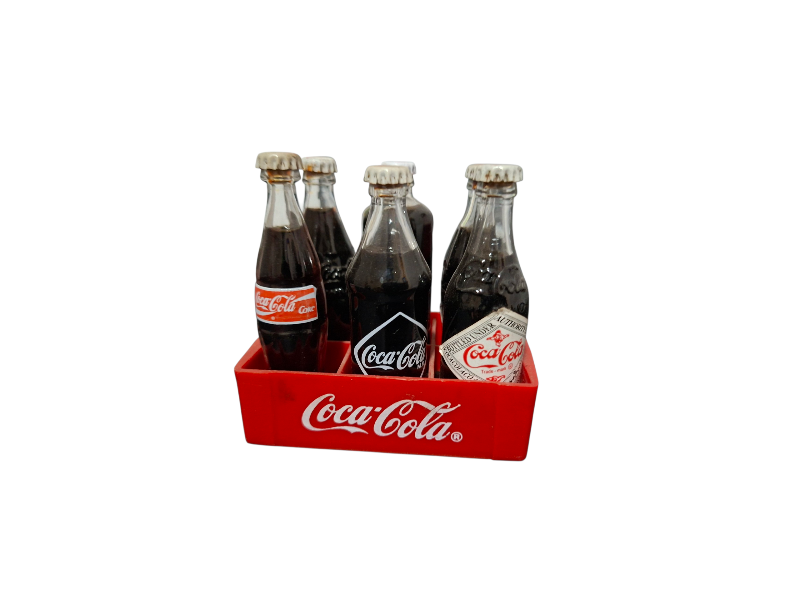 Set botellas Coca-Cola vintage