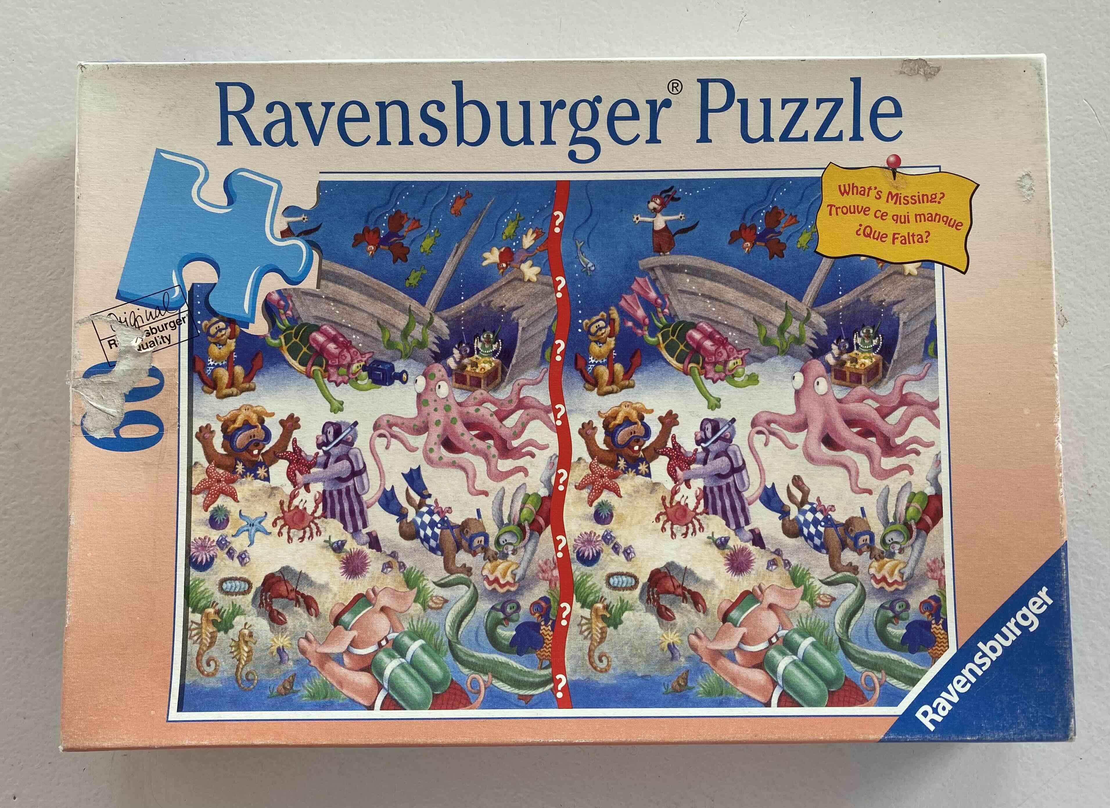 Puzzle Infantil Fondo Marino