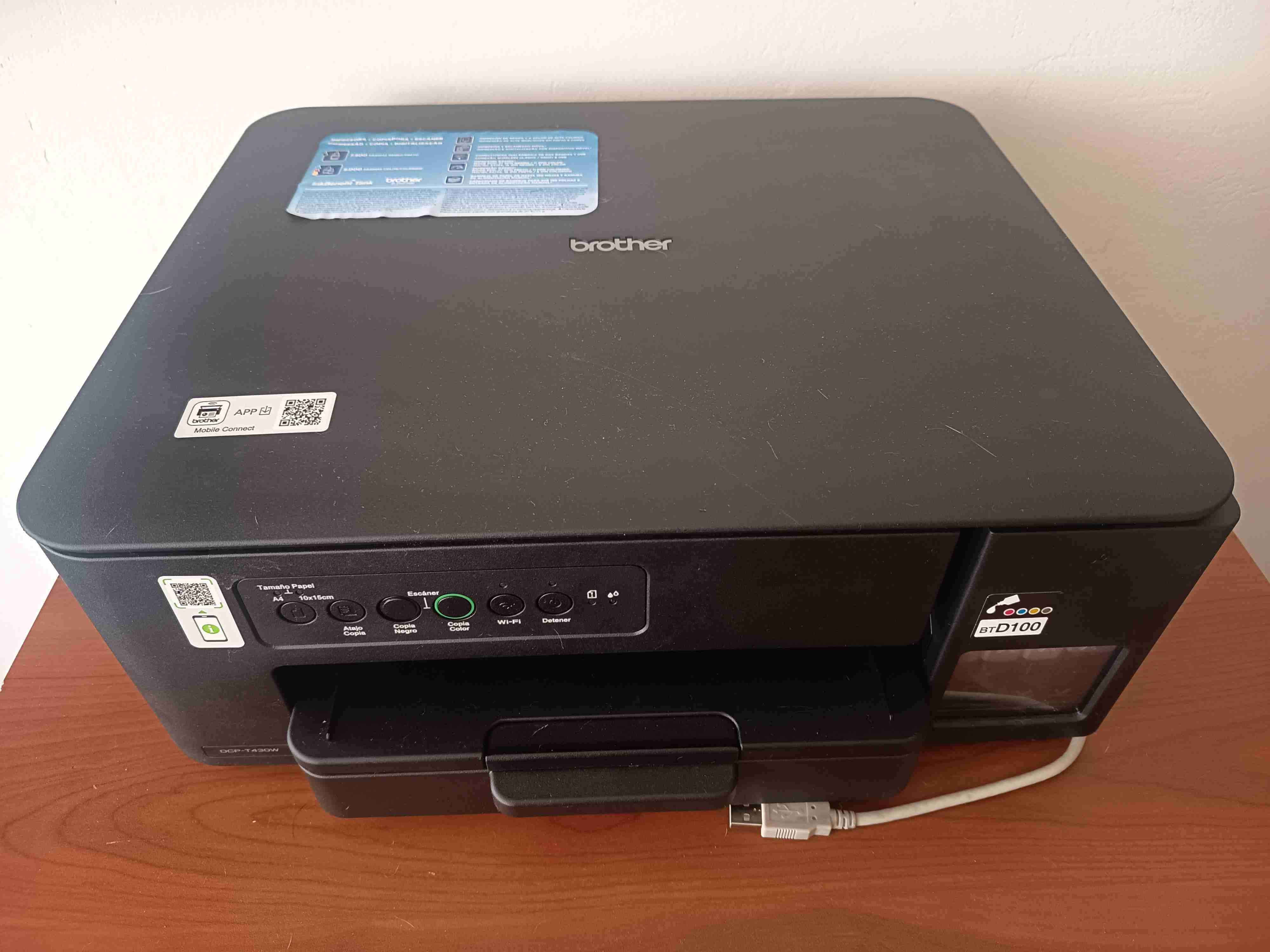 Impresora Brother compacta