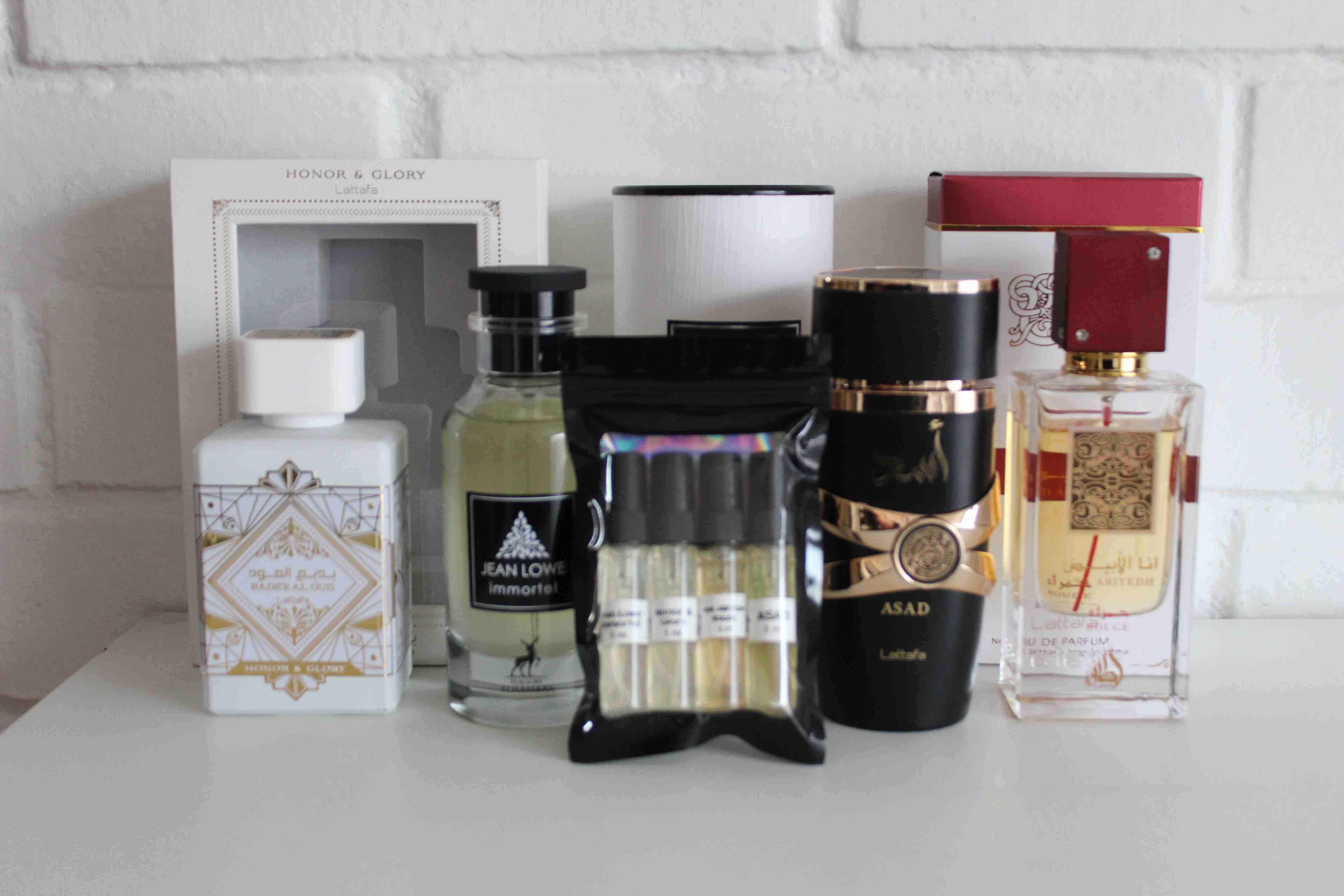 Pack perfumes árabes virales (4 x 5 ml)