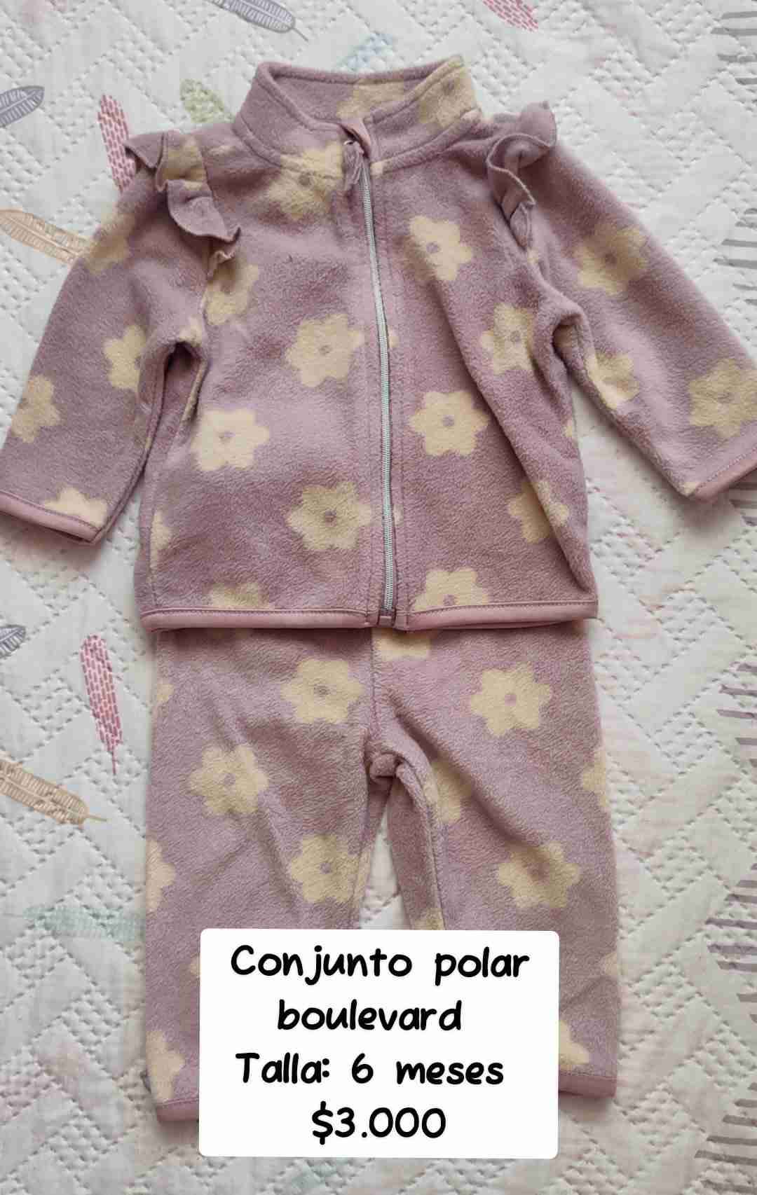 Conjunto polar bebé 6 meses