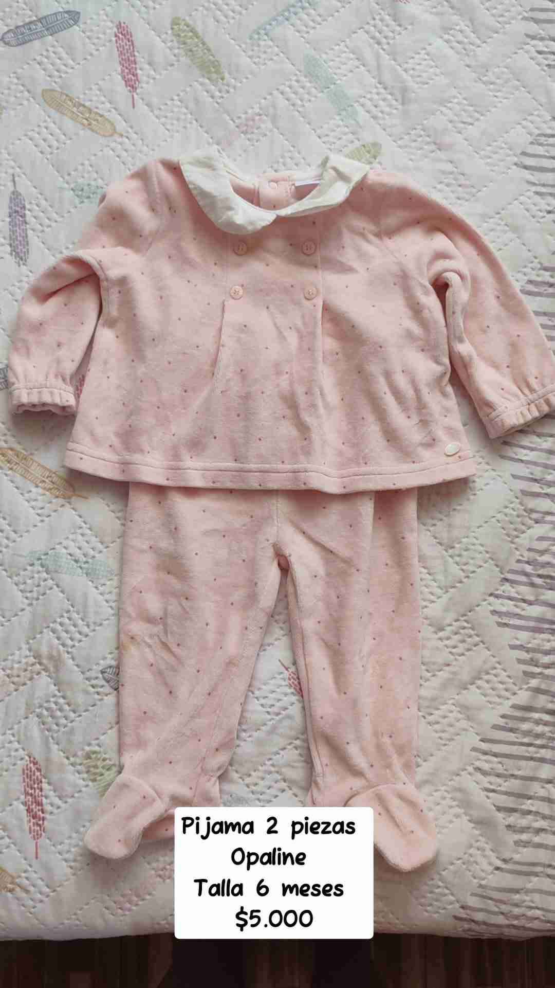 Pijama para bebé Opaline rosado