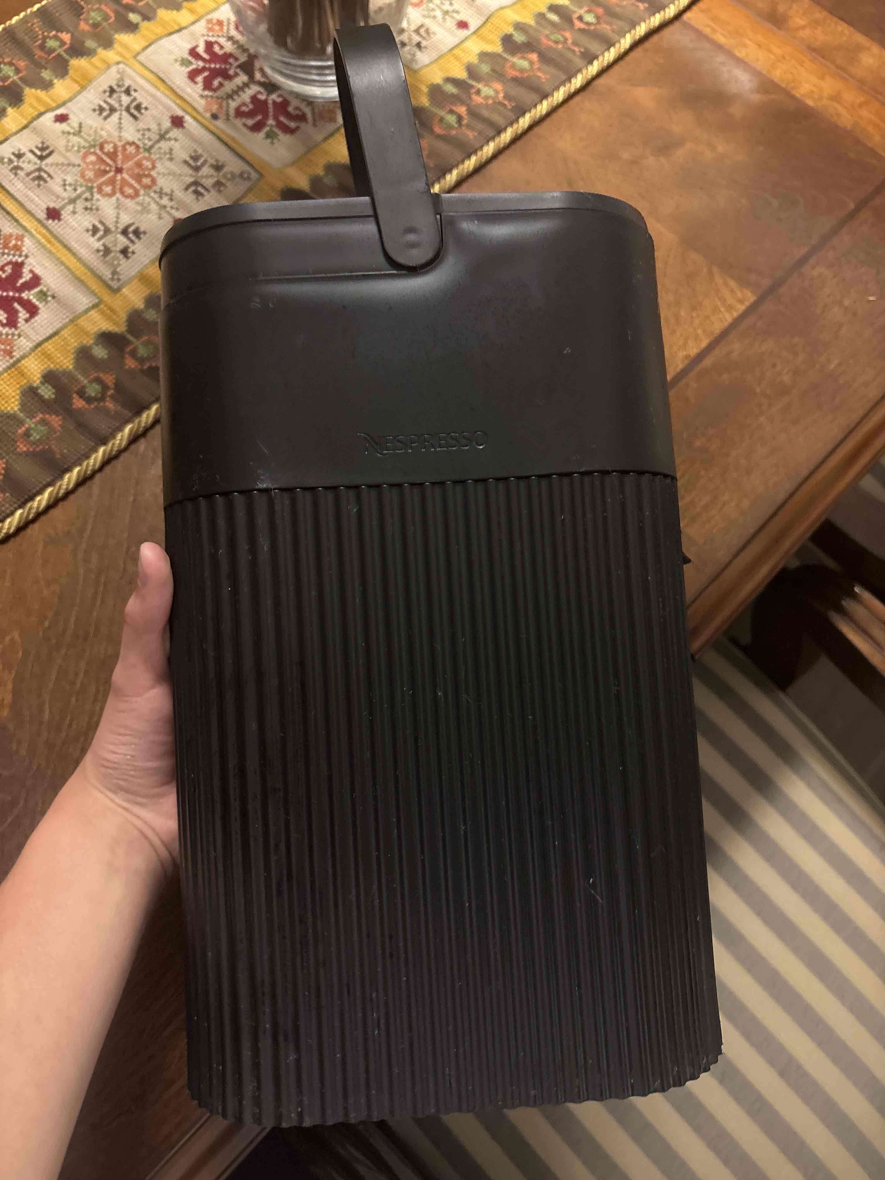 Contenedor cápsulas Nespresso negro