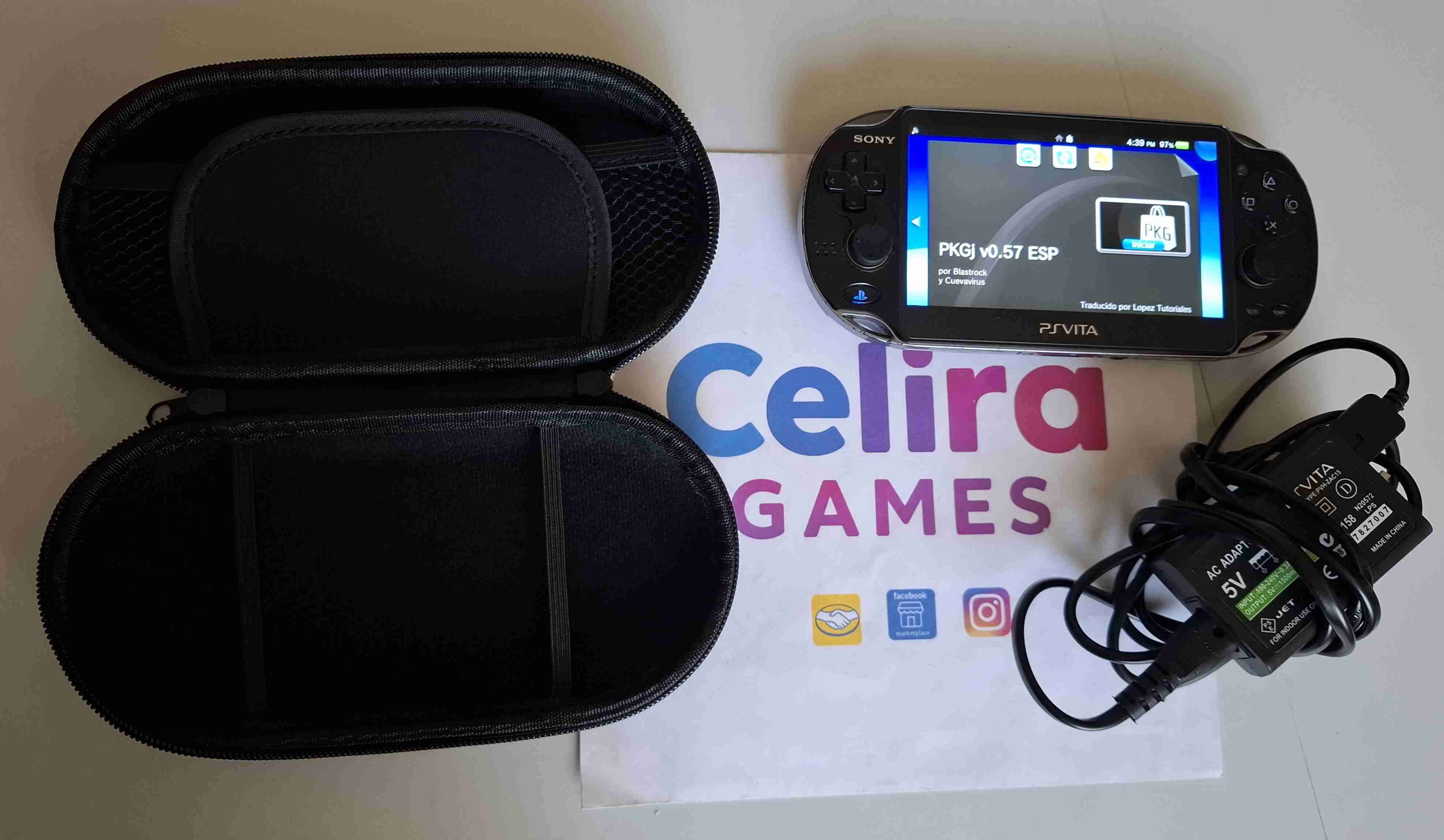 Consola Sony PS Vita oled liberada