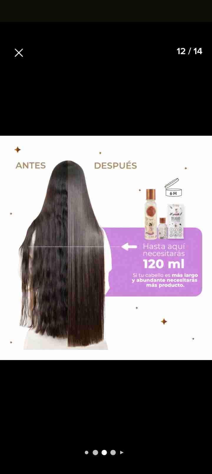 Tratamiento alisante para cabello
