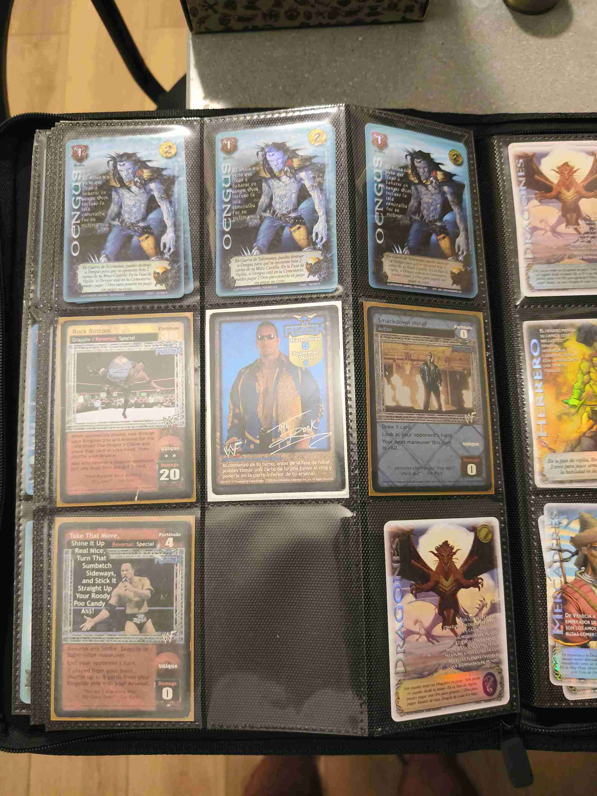 Cartas wwe originales era wwf