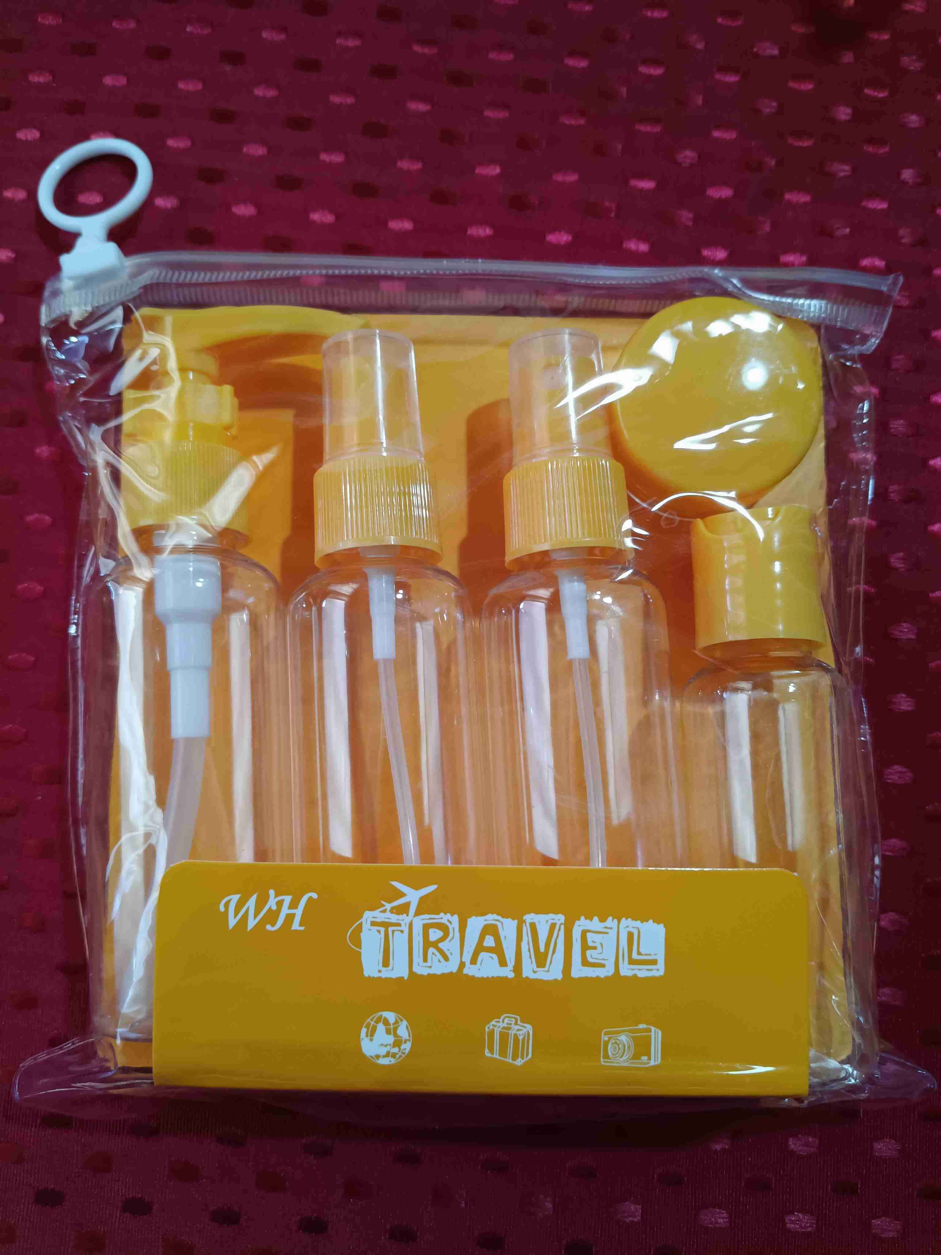 Set de botellas para viaje