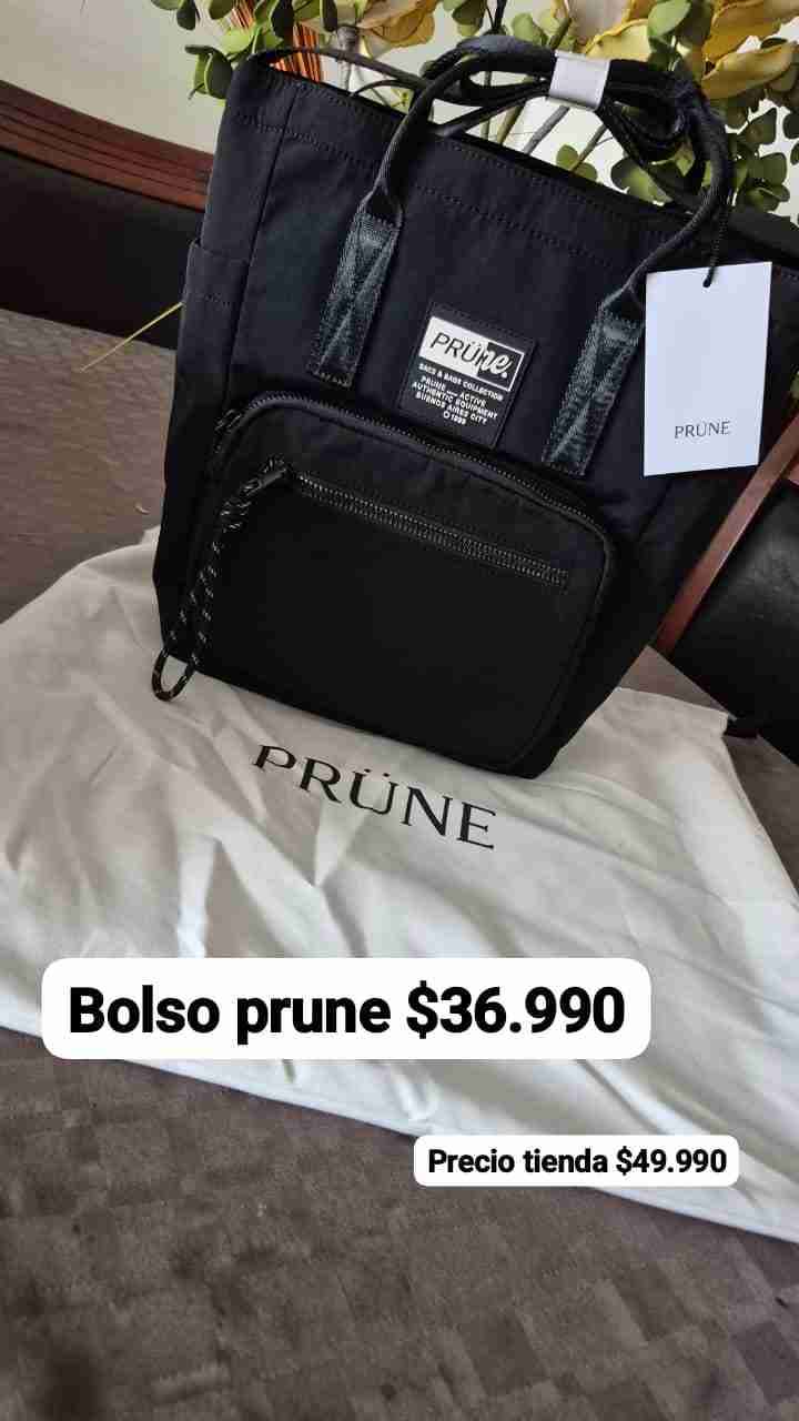 Bolso negro Prüne