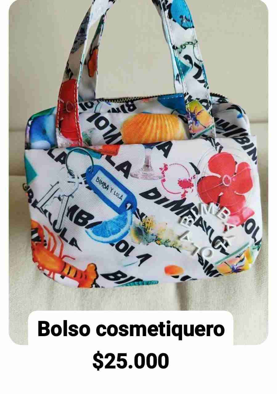 Bolso neceser estampado bimba y lola